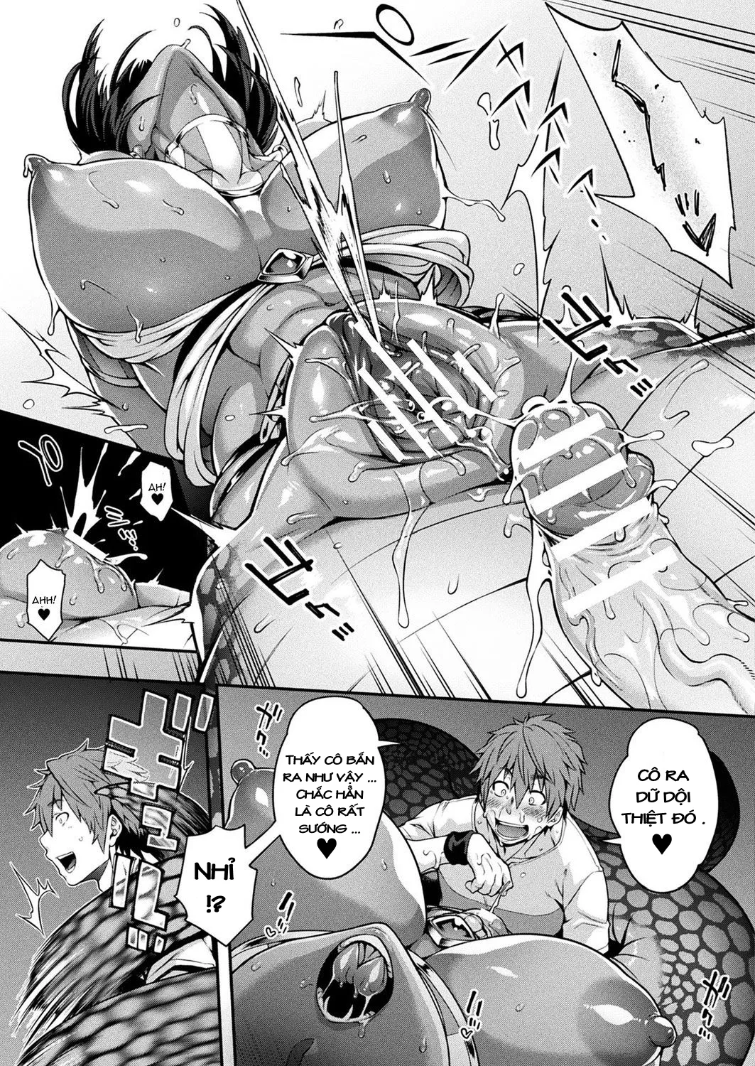 HentaiVN.net - Ảnh 18 - Tình yêu của nàng rắn Naja [Kemonokko Tsuushin-Hebi Musume Naja] - Oneshot