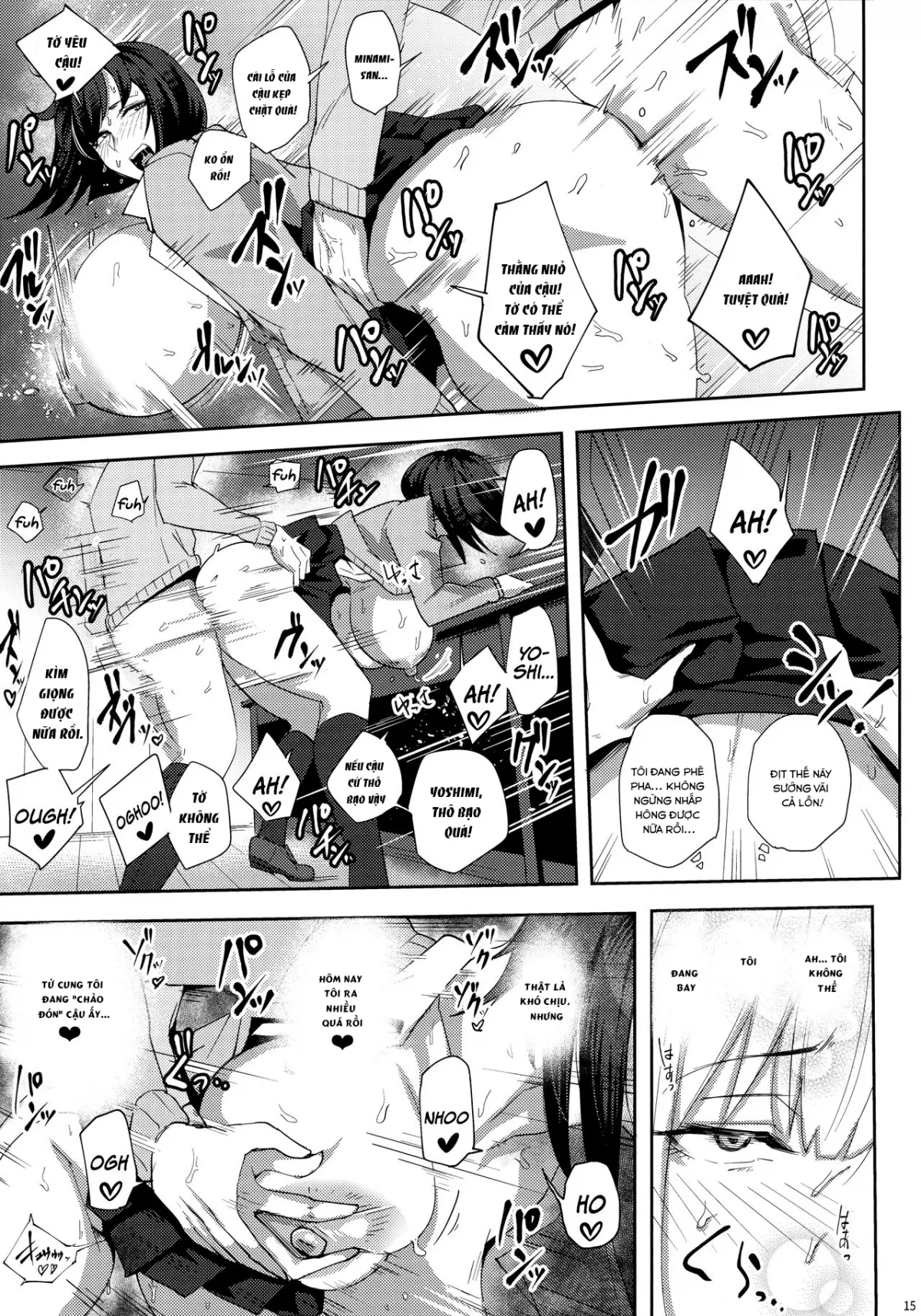 HentaiVN.net - Ảnh 14 - Minami-san Sensational - Oneshot - Có che