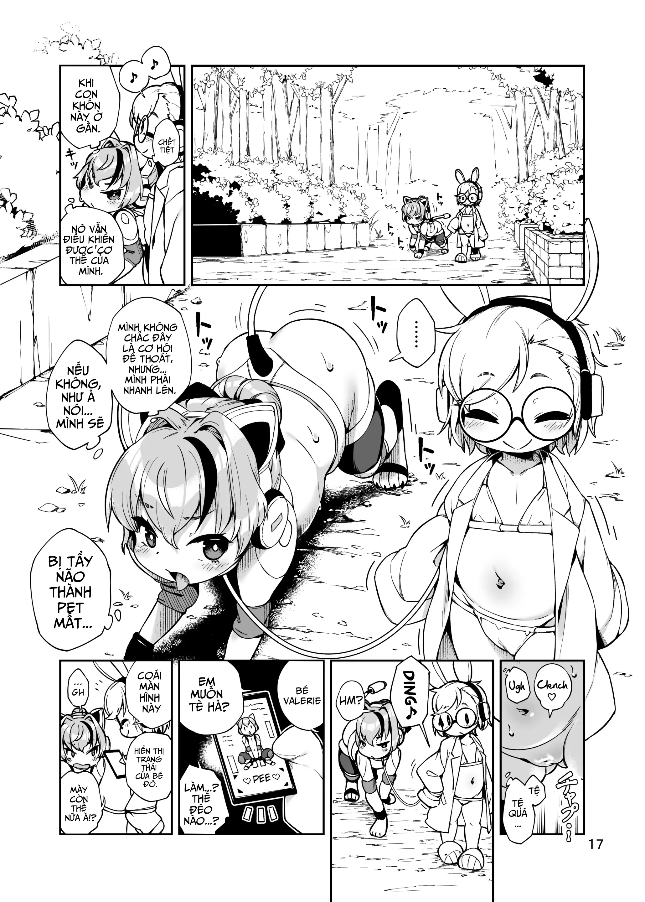 HentaiVN.net - Ảnh 16 - Kế hoạch biến Valerie-chan thành chó cưng [Soujuu No Valerie Inu Pet-Ka Kaizou Keikaku | The Plot To Remodel Twin-Gun Valerie Into A Pet Dog] - Oneshot