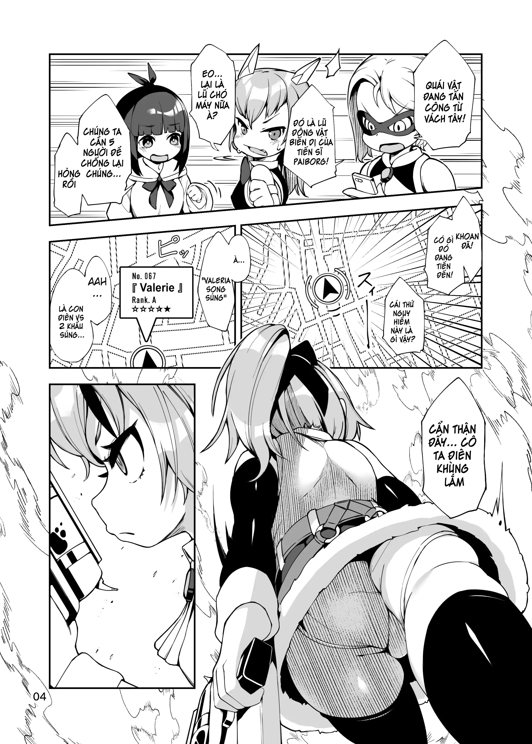 HentaiVN.net - Ảnh 3 - Kế hoạch biến Valerie-chan thành chó cưng [Soujuu No Valerie Inu Pet-Ka Kaizou Keikaku | The Plot To Remodel Twin-Gun Valerie Into A Pet Dog] - Oneshot