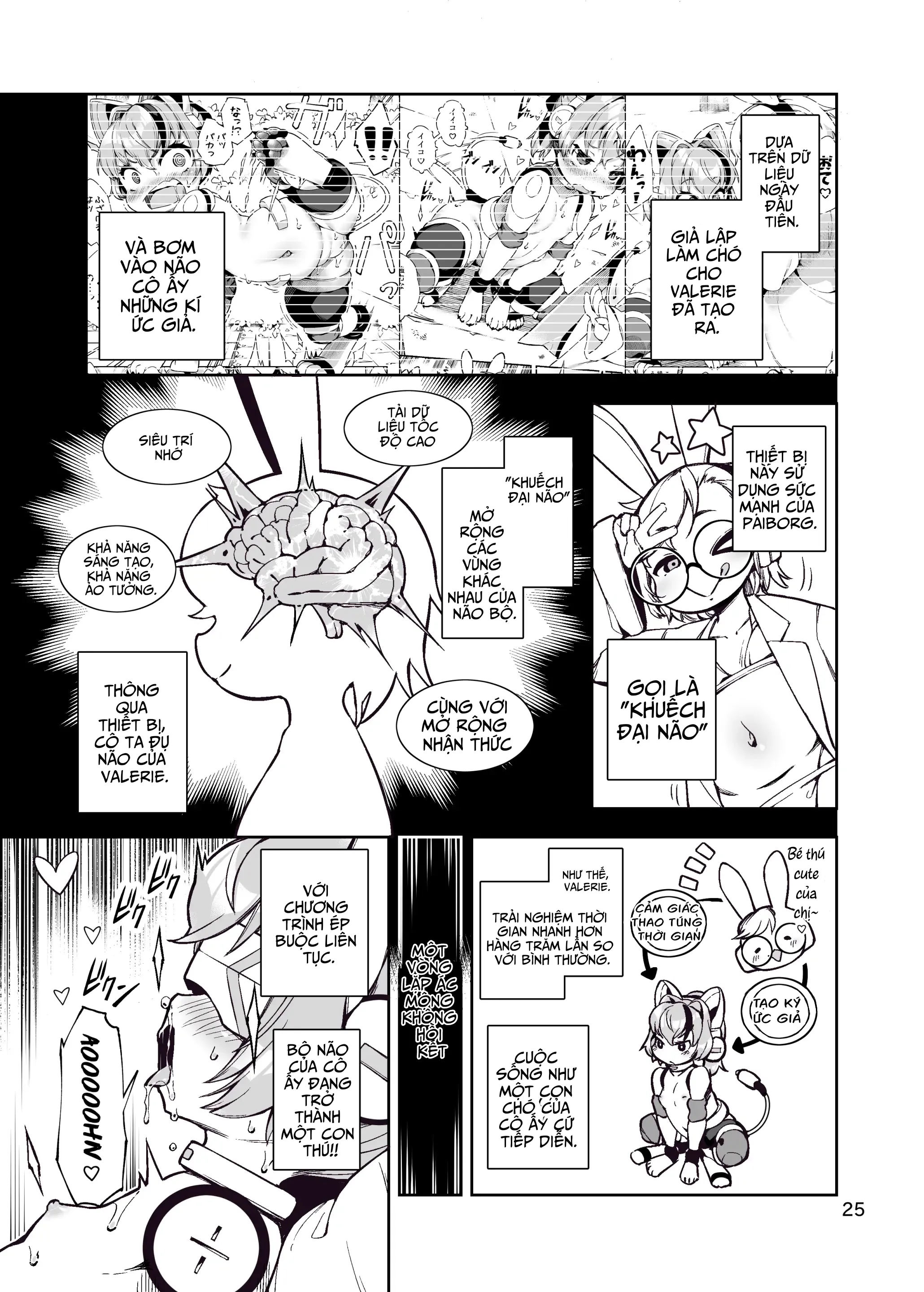 HentaiVN.net - Ảnh 24 - Kế hoạch biến Valerie-chan thành chó cưng [Soujuu No Valerie Inu Pet-Ka Kaizou Keikaku | The Plot To Remodel Twin-Gun Valerie Into A Pet Dog] - Oneshot