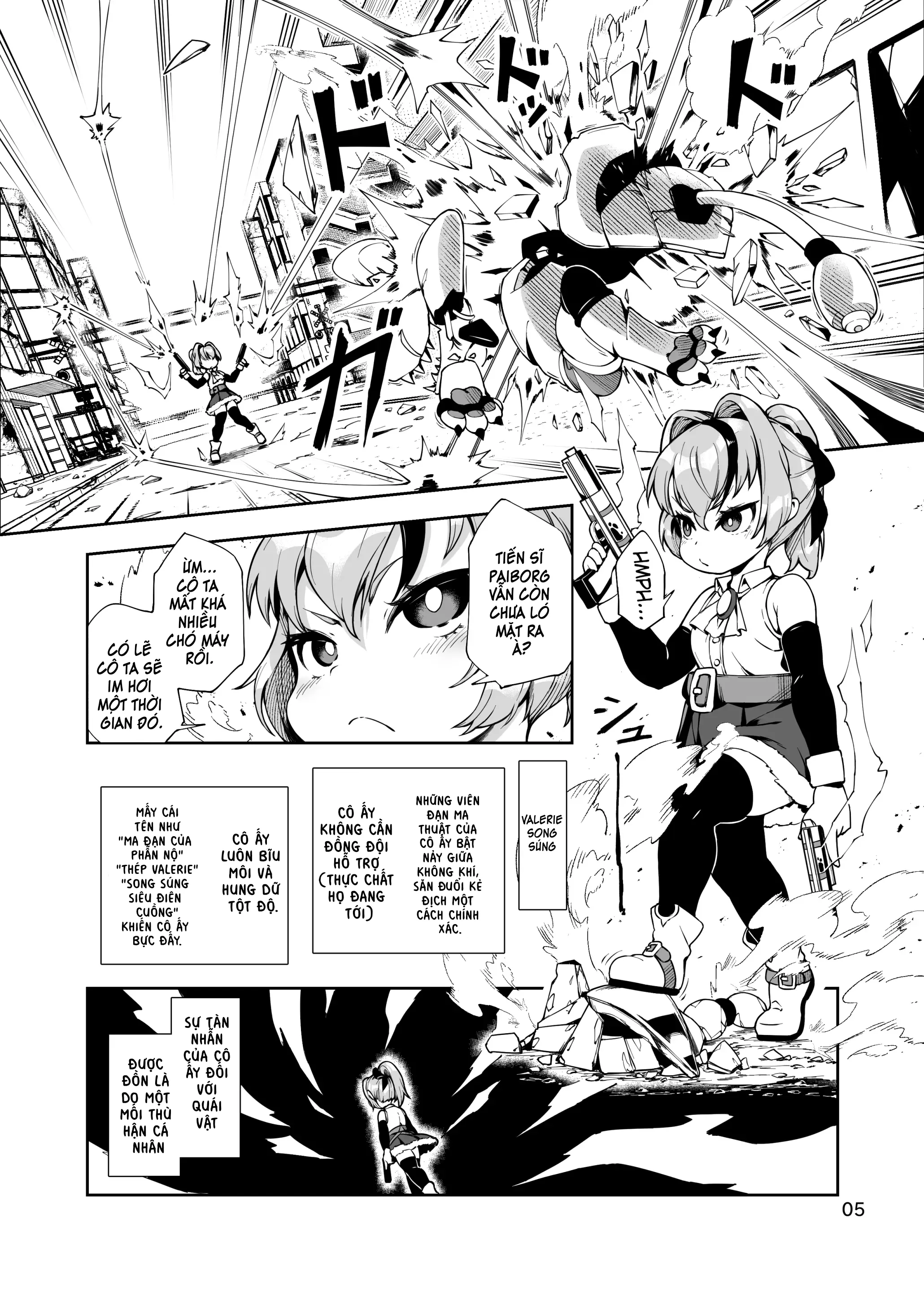 HentaiVN.net - Ảnh 4 - Kế hoạch biến Valerie-chan thành chó cưng [Soujuu No Valerie Inu Pet-Ka Kaizou Keikaku | The Plot To Remodel Twin-Gun Valerie Into A Pet Dog] - Oneshot