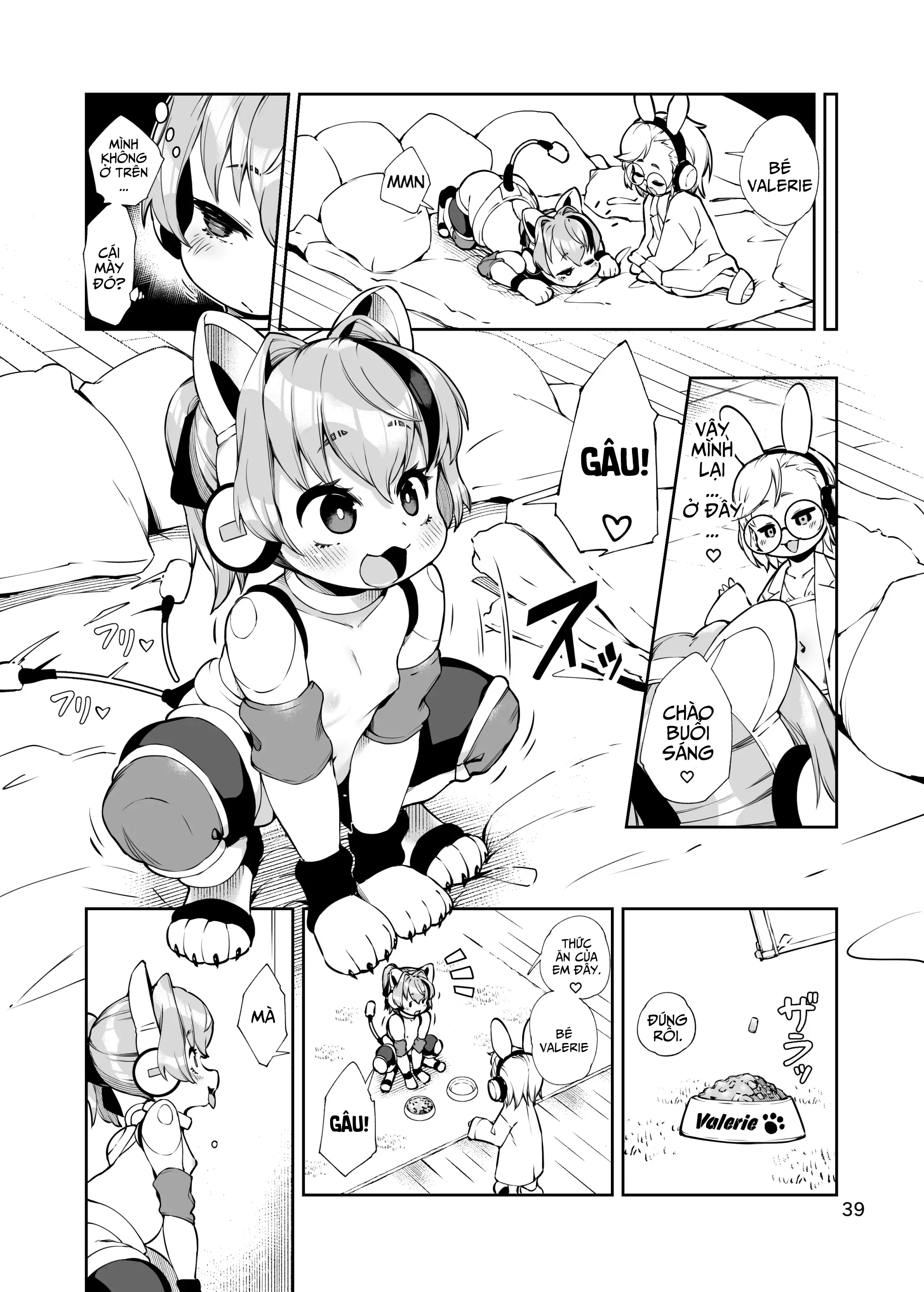 HentaiVN.net - Ảnh 38 - Kế hoạch biến Valerie-chan thành chó cưng [Soujuu No Valerie Inu Pet-Ka Kaizou Keikaku | The Plot To Remodel Twin-Gun Valerie Into A Pet Dog] - Oneshot