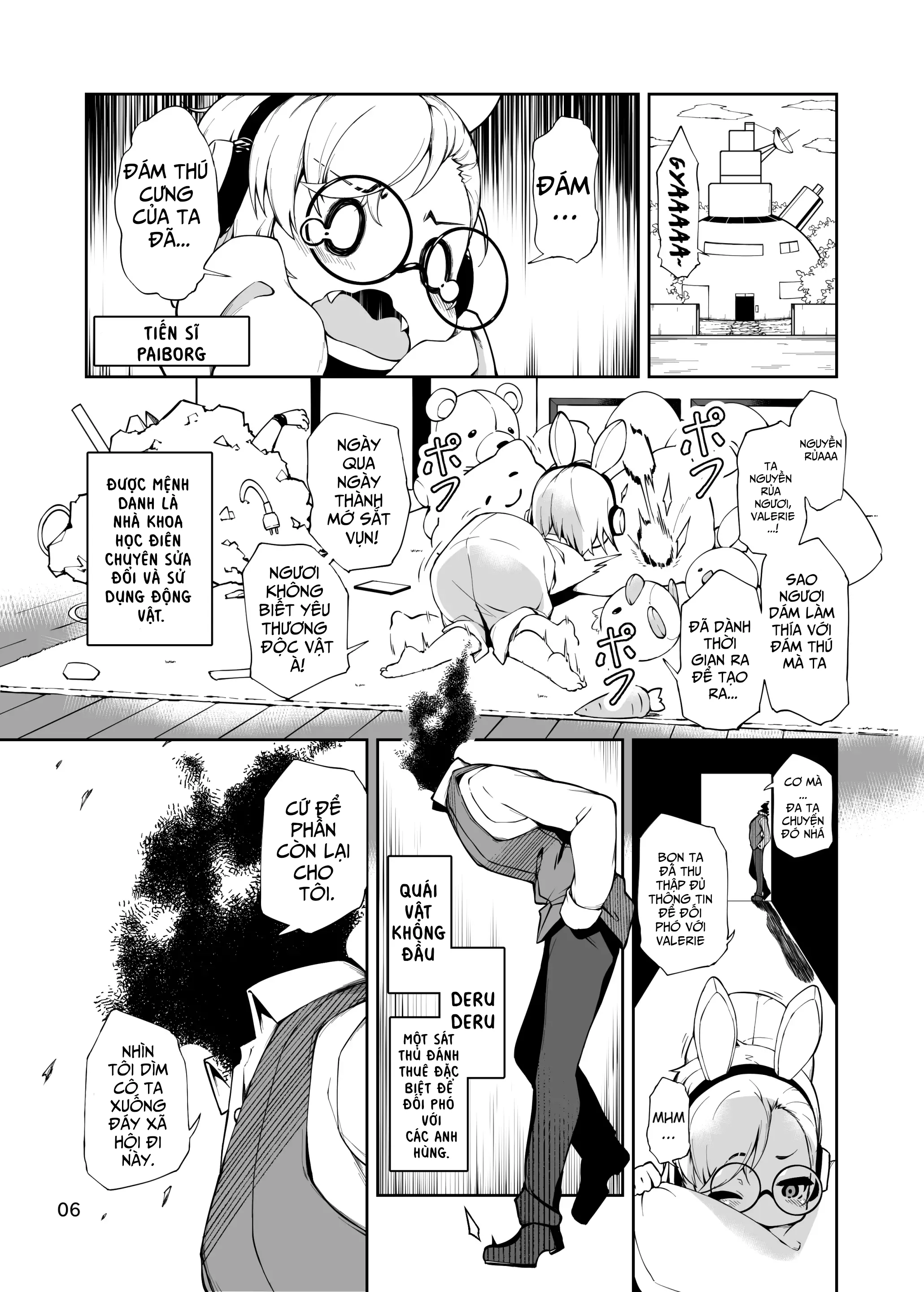 HentaiVN.net - Ảnh 5 - Kế hoạch biến Valerie-chan thành chó cưng [Soujuu No Valerie Inu Pet-Ka Kaizou Keikaku | The Plot To Remodel Twin-Gun Valerie Into A Pet Dog] - Oneshot