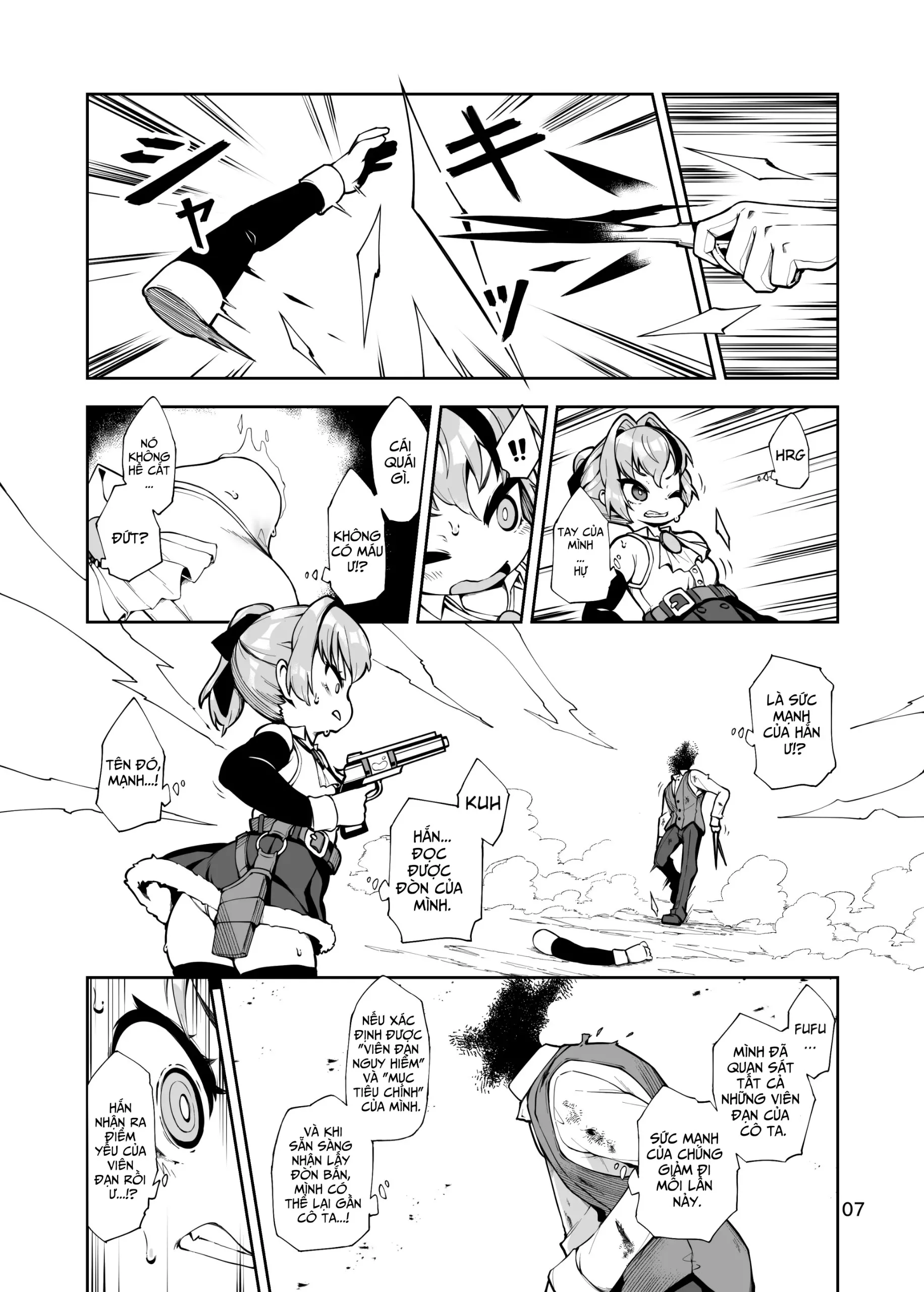 HentaiVN.net - Ảnh 6 - Kế hoạch biến Valerie-chan thành chó cưng [Soujuu No Valerie Inu Pet-Ka Kaizou Keikaku | The Plot To Remodel Twin-Gun Valerie Into A Pet Dog] - Oneshot
