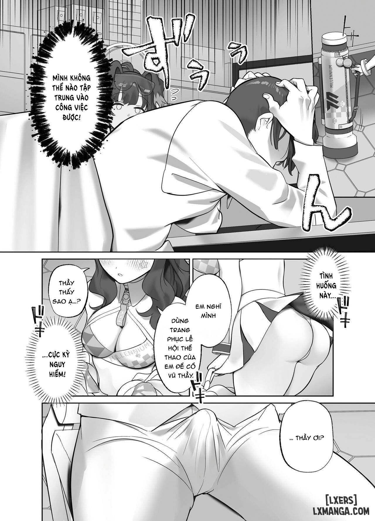 HentaiVN.net - Ảnh 3 - Tiến lên nào, thầy ơi! Cố lên nhé, thầy ơi! - Oneshot