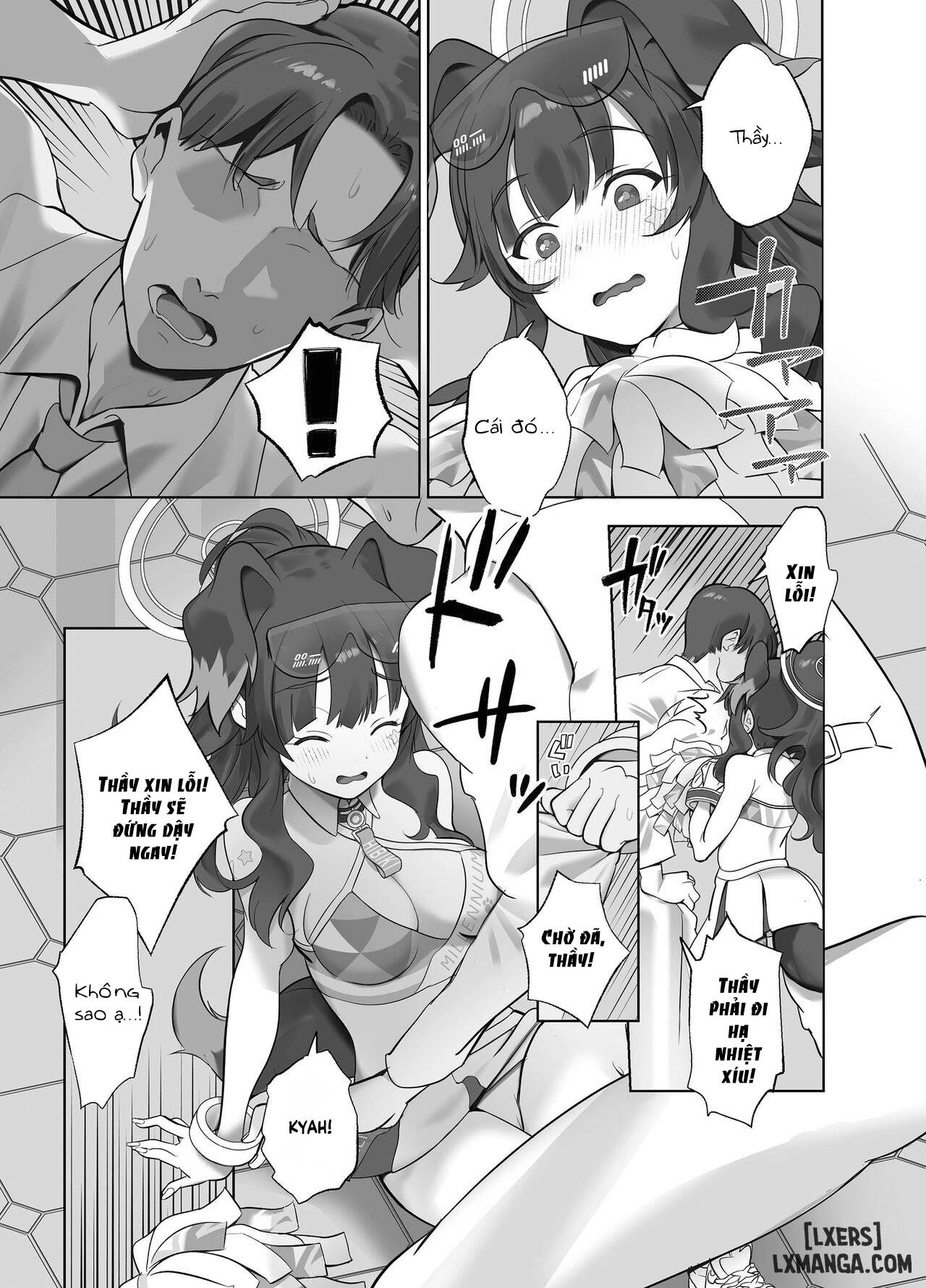 HentaiVN.net - Ảnh 4 - Tiến lên nào, thầy ơi! Cố lên nhé, thầy ơi! - Oneshot