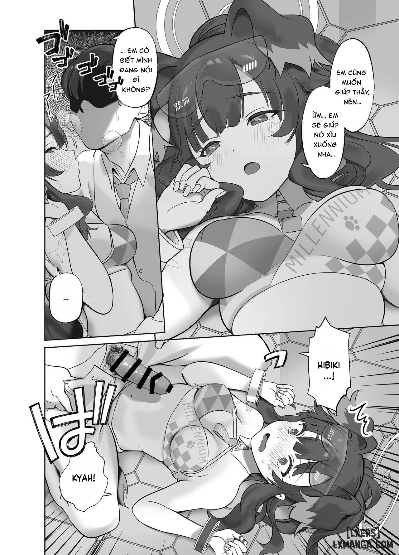 HentaiVN.net - Ảnh 5 - Tiến lên nào, thầy ơi! Cố lên nhé, thầy ơi! - Oneshot