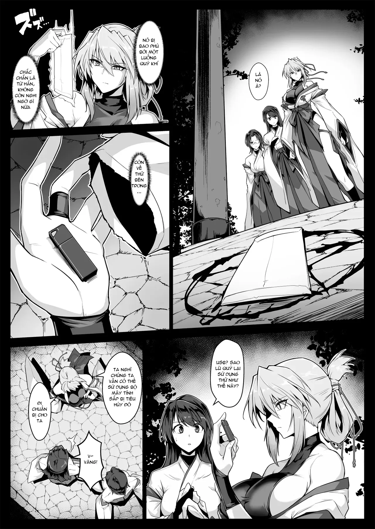 HentaiVN.net - Ảnh 9 - Những Nữ Pháp Sư Trừ Tà: Sa Ngã Vào Địa Ngục Dục Vọng - Oneshot