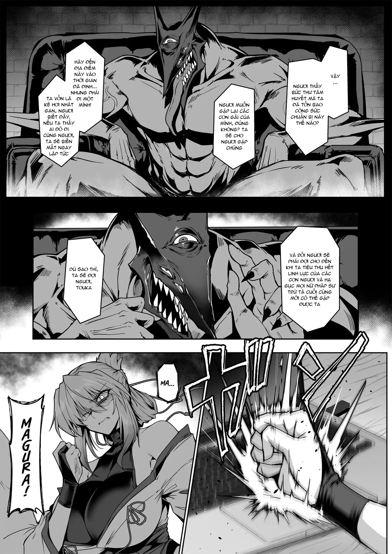 HentaiVN.net - Ảnh 23 - Những Nữ Pháp Sư Trừ Tà: Sa Ngã Vào Địa Ngục Dục Vọng - Oneshot