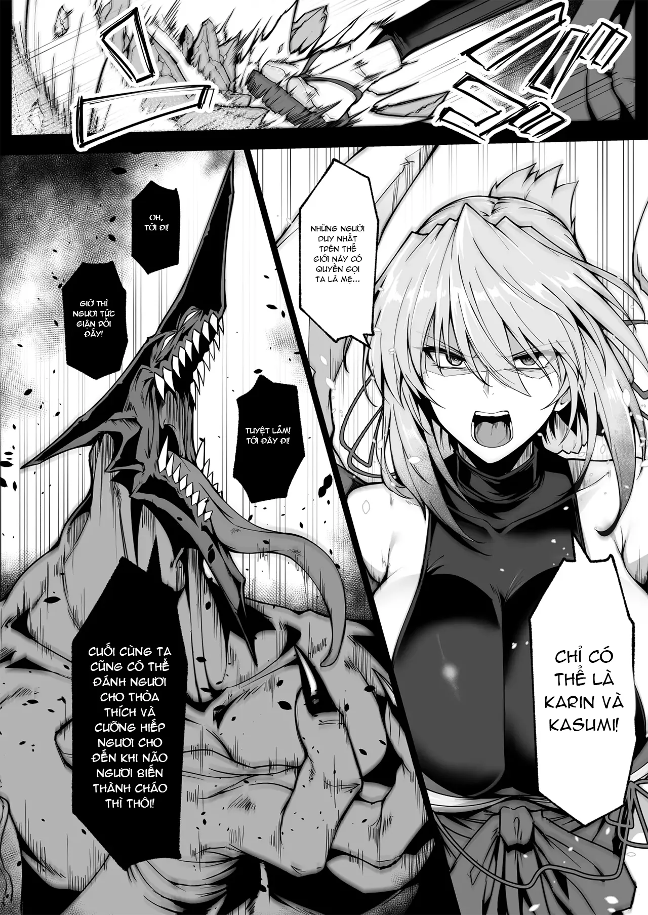 HentaiVN.net - Ảnh 28 - Những Nữ Pháp Sư Trừ Tà: Sa Ngã Vào Địa Ngục Dục Vọng - Oneshot