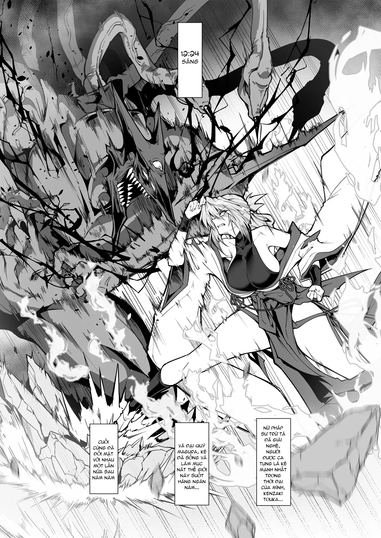 HentaiVN.net - Ảnh 29 - Những Nữ Pháp Sư Trừ Tà: Sa Ngã Vào Địa Ngục Dục Vọng - Oneshot