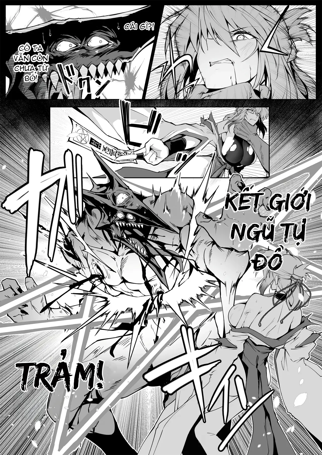 HentaiVN.net - Ảnh 31 - Những Nữ Pháp Sư Trừ Tà: Sa Ngã Vào Địa Ngục Dục Vọng - Oneshot