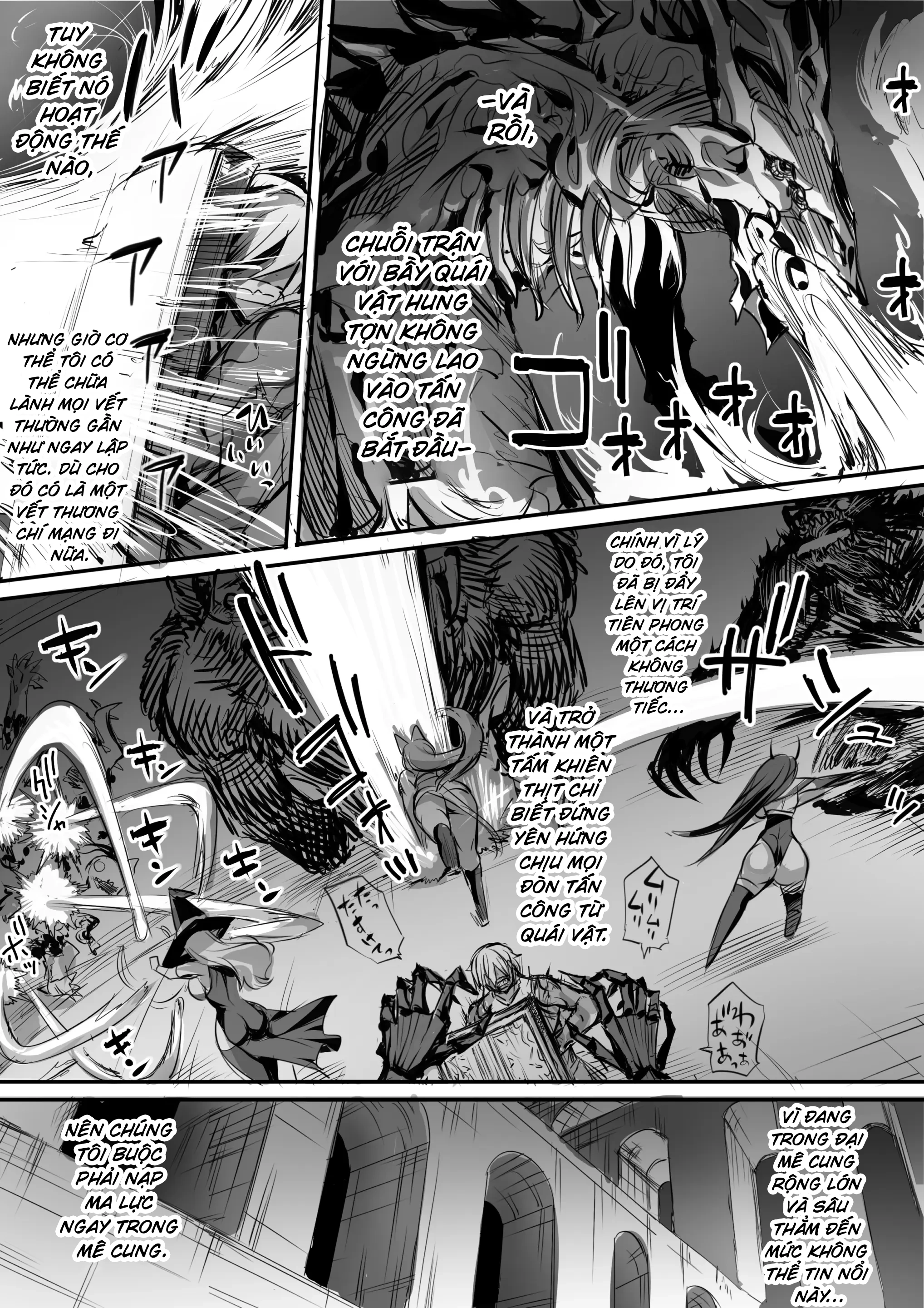 HentaiVN.net - Ảnh 57 - Ore wa Isekai de Downer-kei Boukensha Party ni Kawareta 2 - Part 2