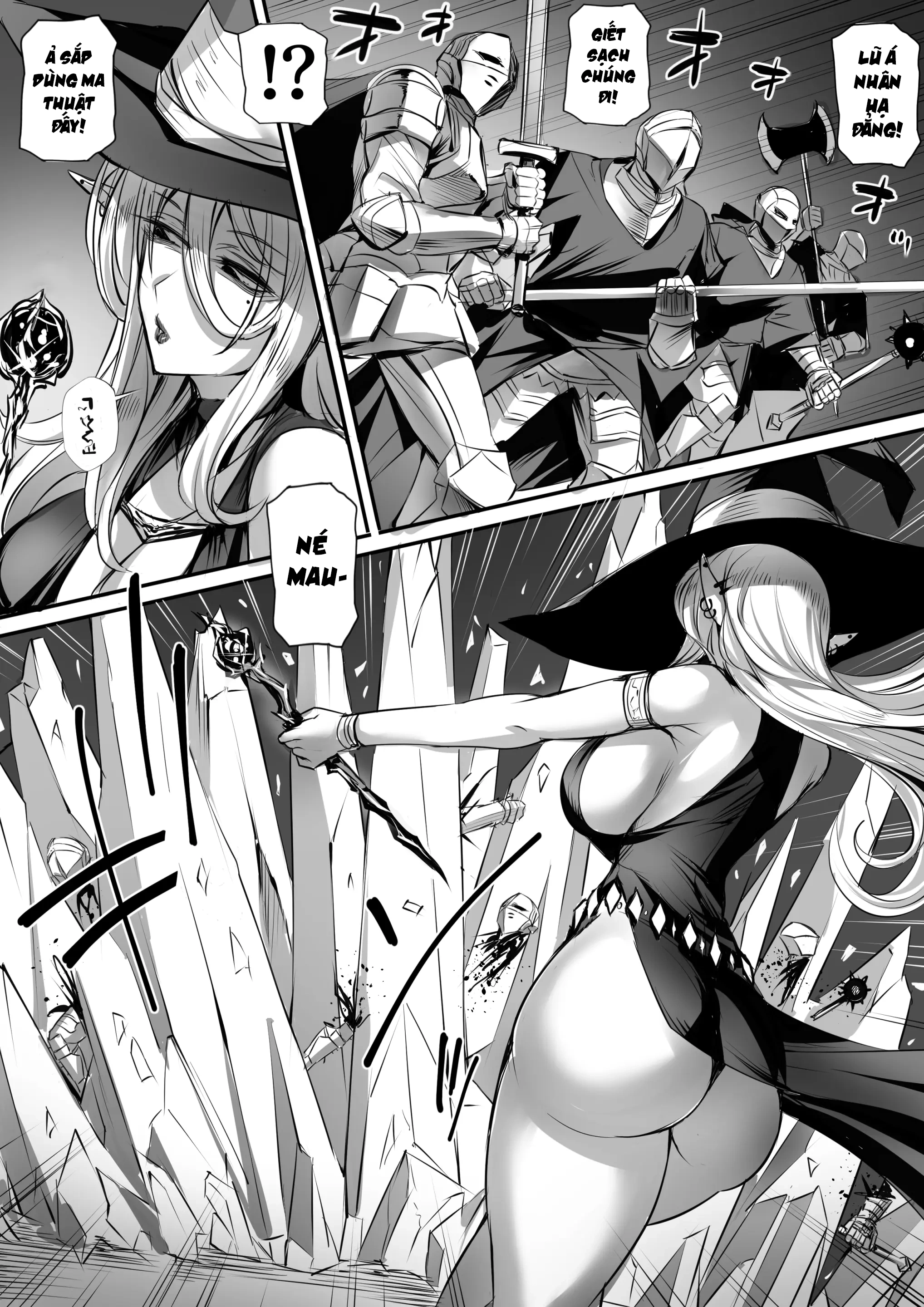 HentaiVN.net - Ảnh 8 - Ore wa Isekai de Downer-kei Boukensha Party ni Kawareta 2 - Part 2
