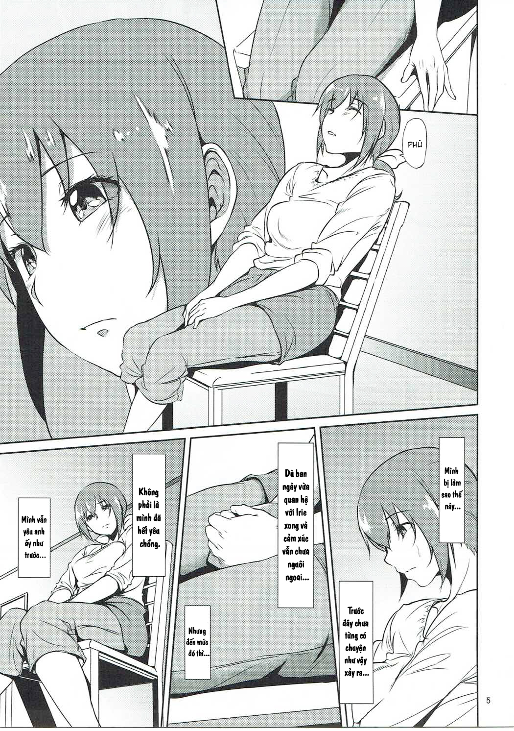 HentaiVN.net - Ảnh 3 - Mẹ Ikuyo bị chính học sinh trong trường NTR - Oneshot