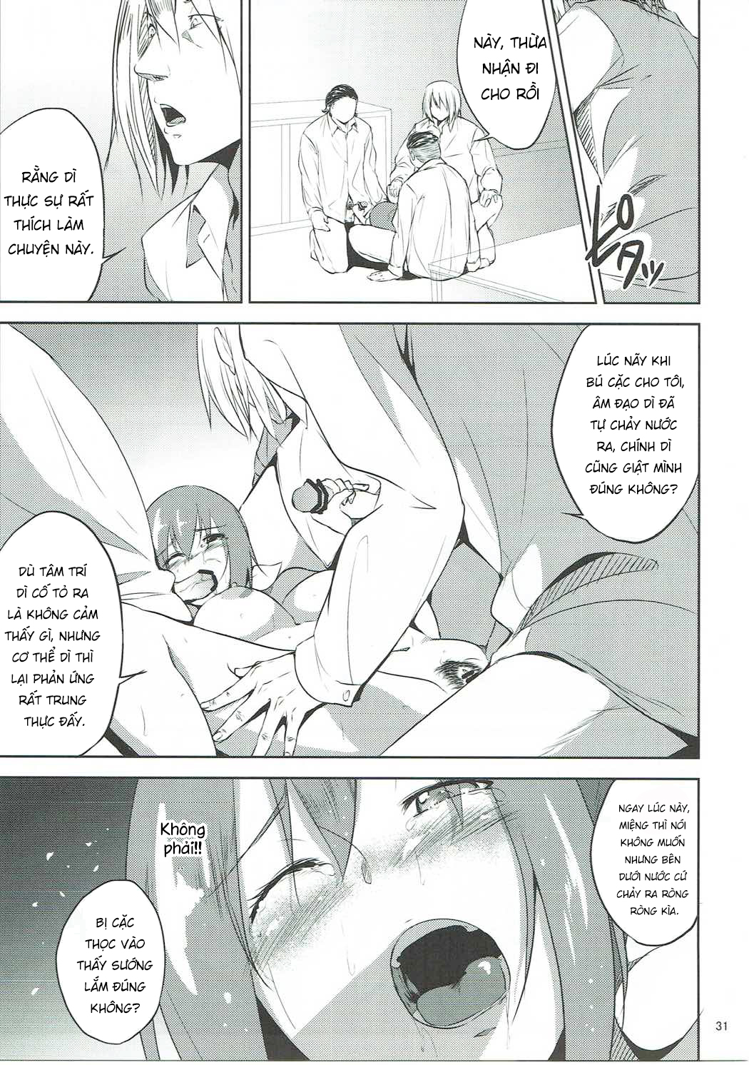 HentaiVN.net - Ảnh 29 - Mẹ Ikuyo bị chính học sinh trong trường NTR - Oneshot