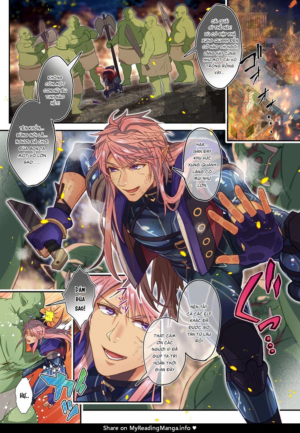 HentaiVN.net - Ảnh 2 - Haiboku Elf wa Kairaku Taisei LV.1 - one shot