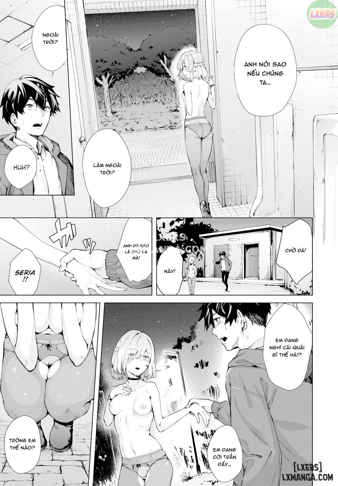 HentaiVN.net - Ảnh 5 - Làm Ở Bên Ngoài Nhiều Hơn - Oneshot