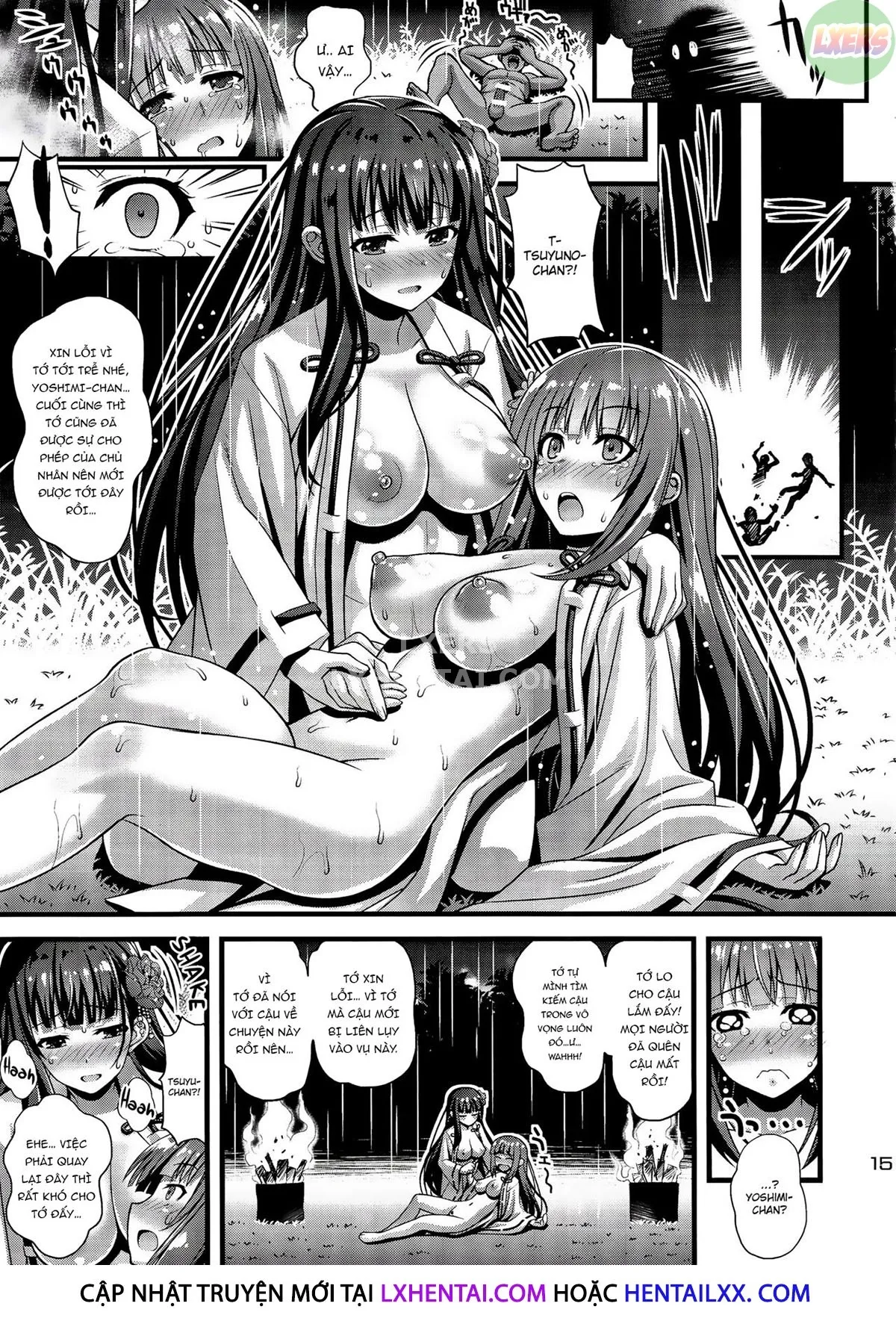 HentaiVN.net - Ảnh 18 - Niku Miko No Utage - Chap 3 ~Yougen No Inshuu~