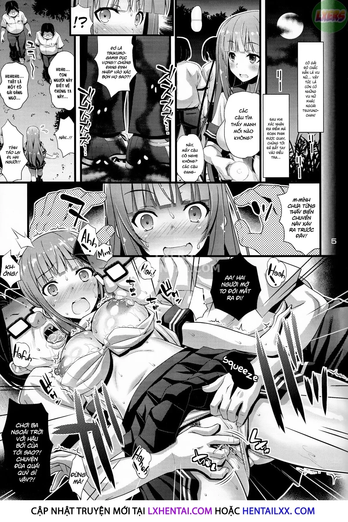 HentaiVN.net - Ảnh 8 - Niku Miko No Utage - Chap 4 ~Houkou No Bakubou~
