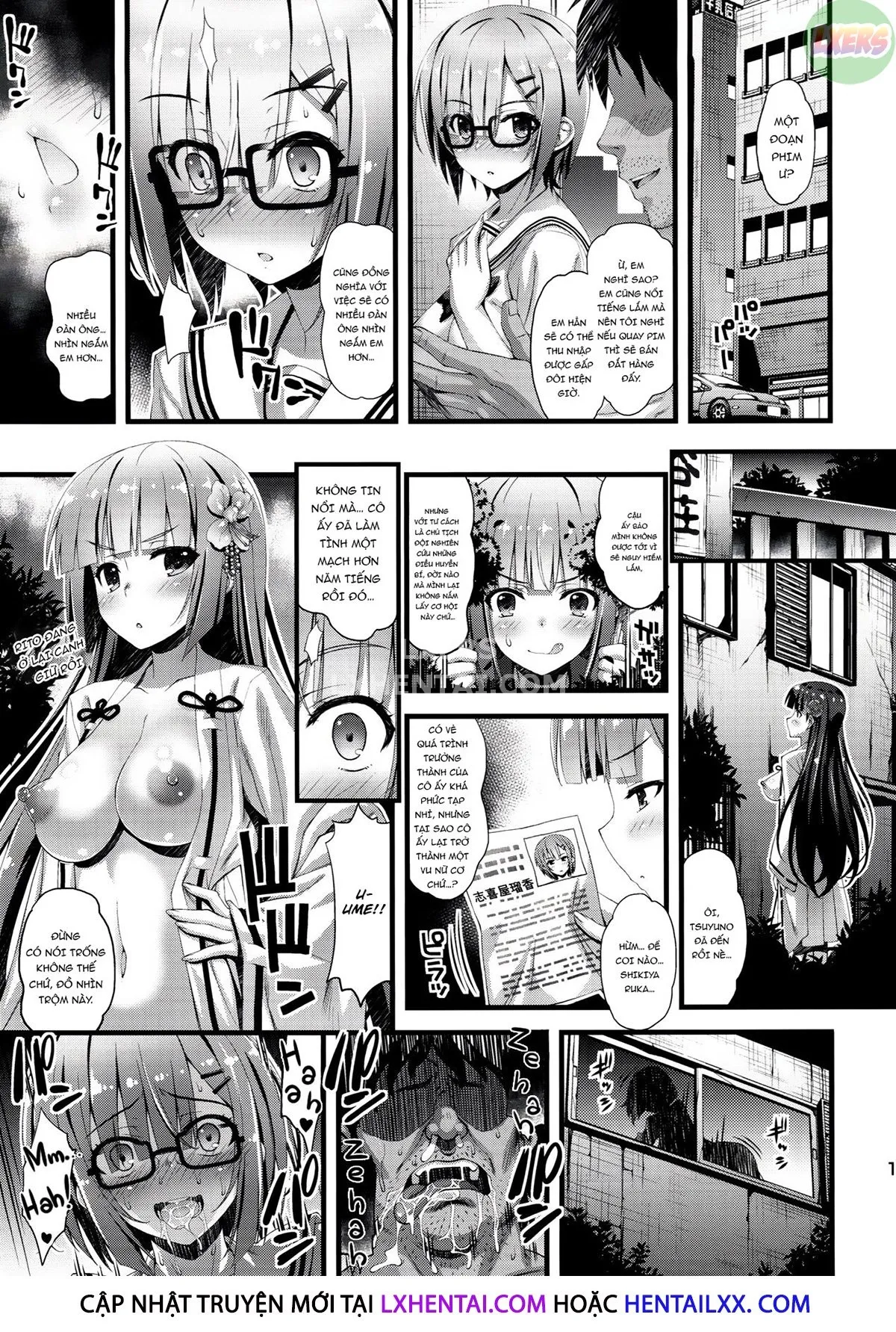 HentaiVN.net - Ảnh 14 - Niku Miko No Utage - Chap 6 ~Yuushuu No Koyou~