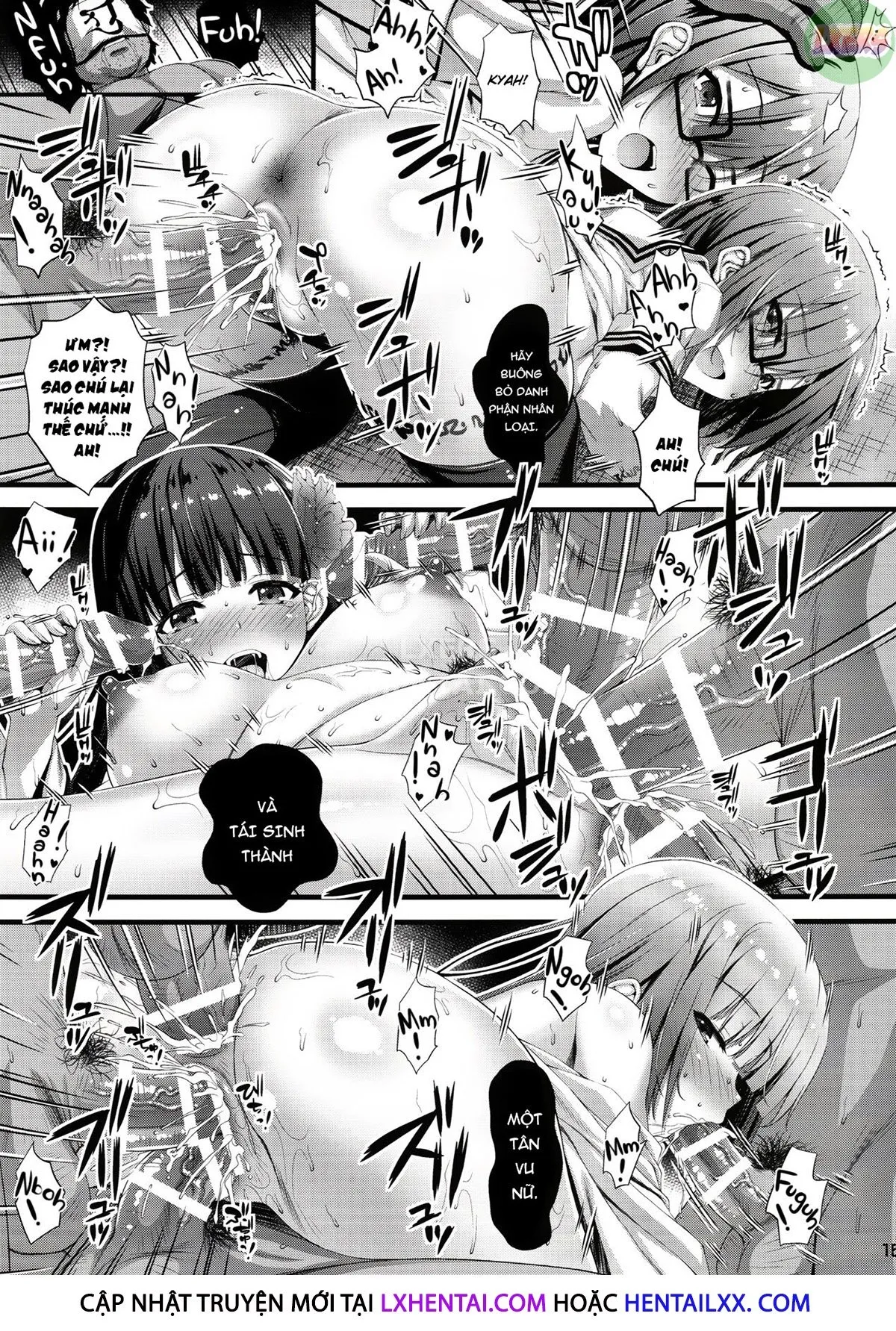 HentaiVN.net - Ảnh 18 - Niku Miko No Utage - Chap 6 ~Yuushuu No Koyou~