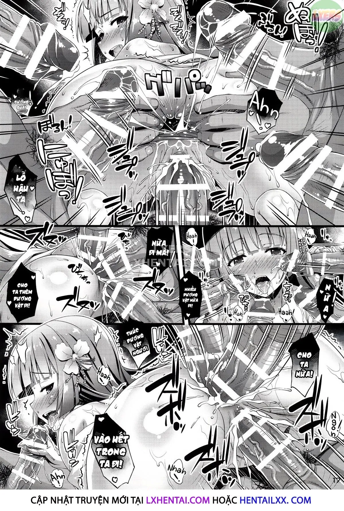 HentaiVN.net - Ảnh 20 - Niku Miko No Utage - Chap 6 ~Yuushuu No Koyou~