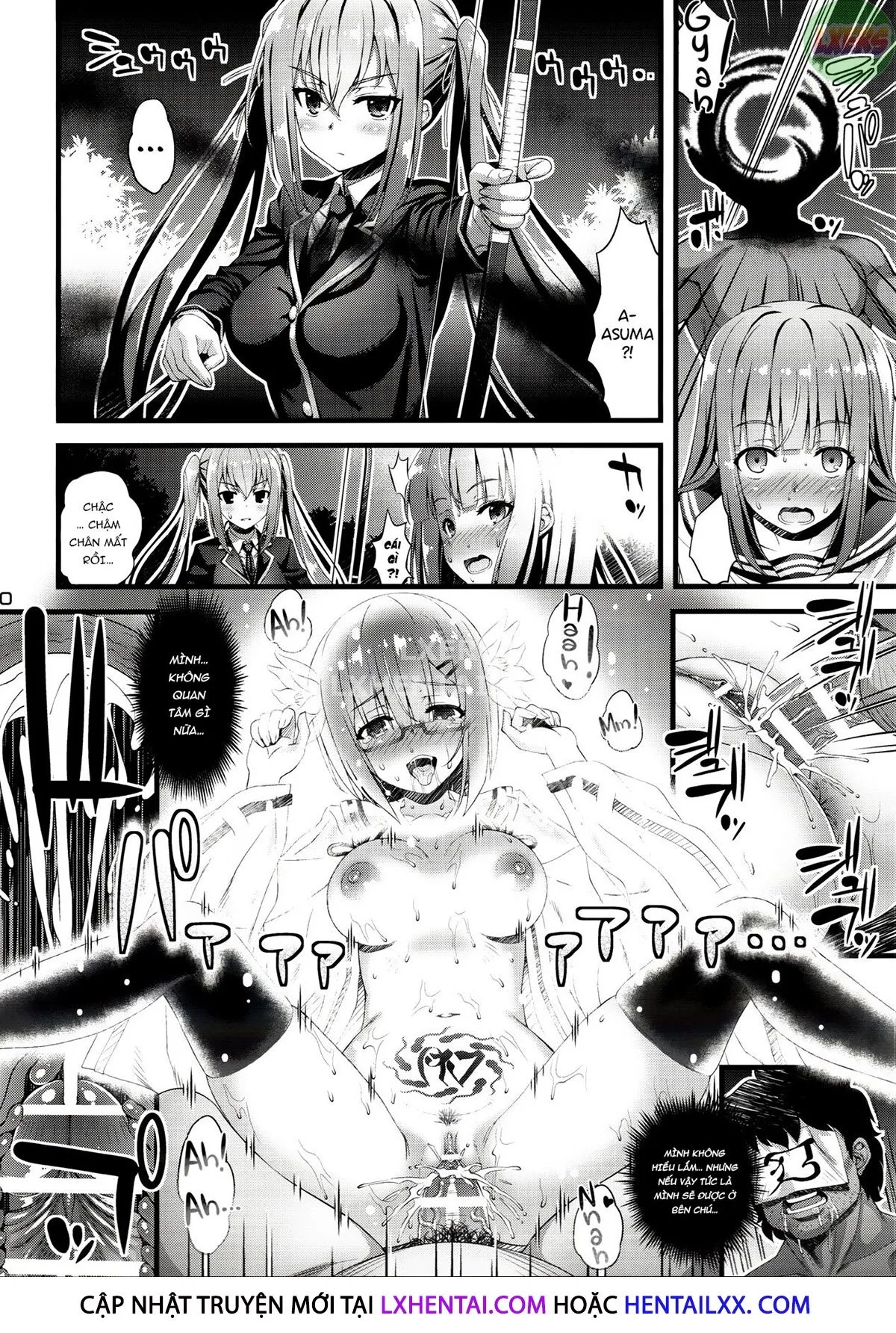 HentaiVN.net - Ảnh 23 - Niku Miko No Utage - Chap 6 ~Yuushuu No Koyou~