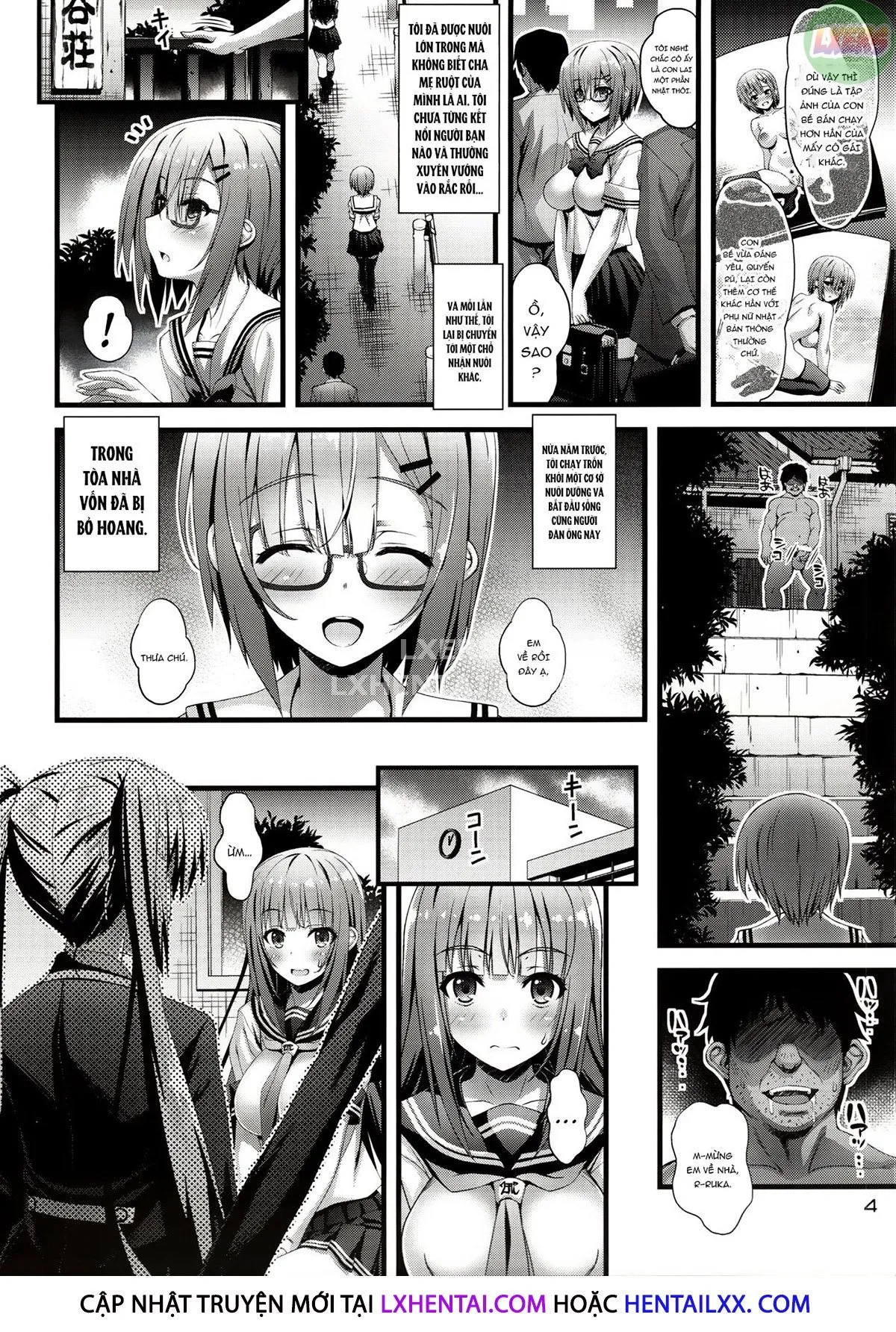 HentaiVN.net - Ảnh 7 - Niku Miko No Utage - Chap 6 ~Yuushuu No Koyou~