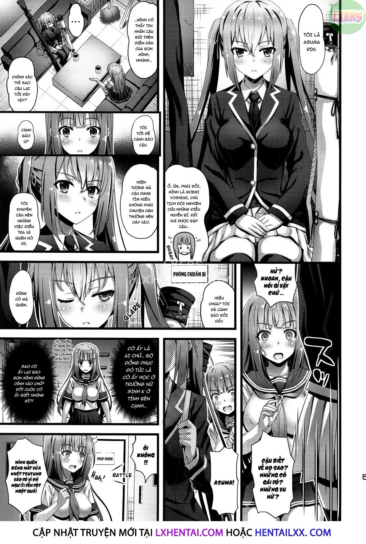 HentaiVN.net - Ảnh 8 - Niku Miko No Utage - Chap 6 ~Yuushuu No Koyou~