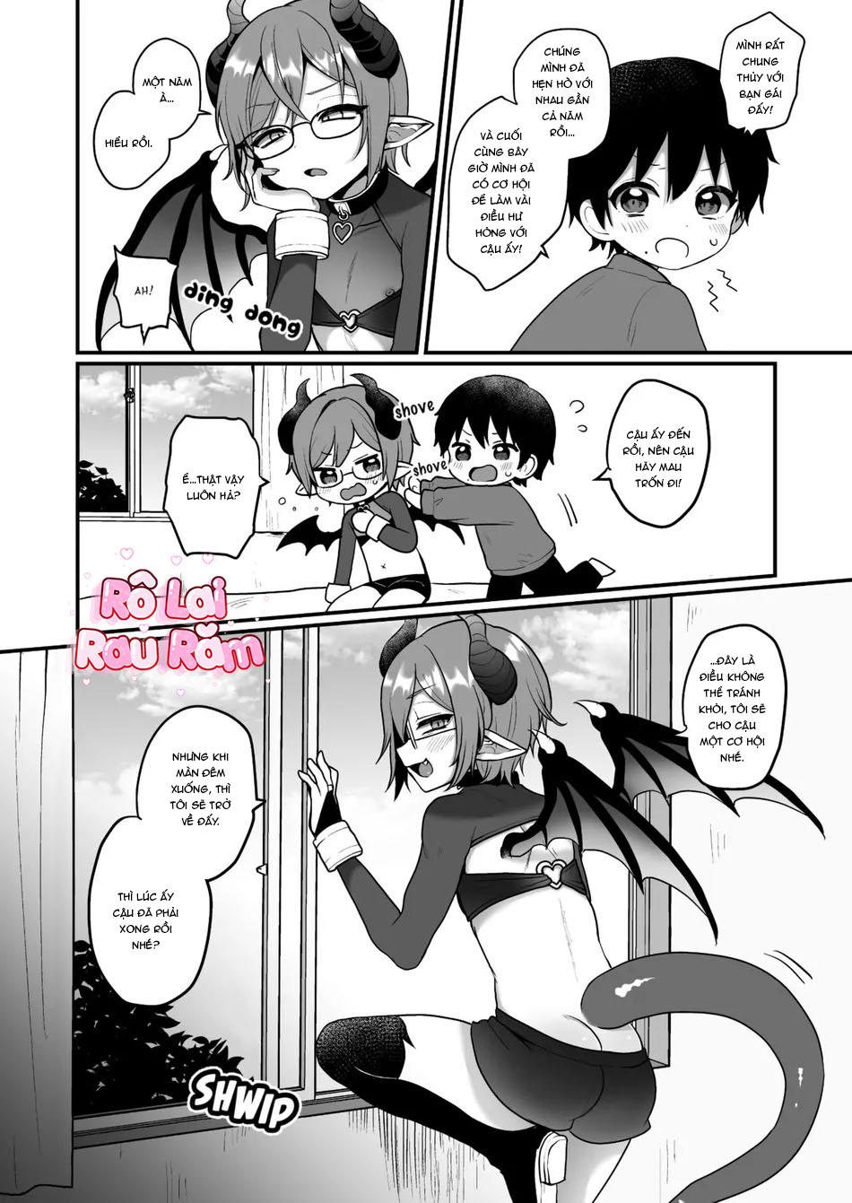 HentaiVN.net - Ảnh 4 - A Book About an Incubus Who Has Sex With Humans for Homework - one shot