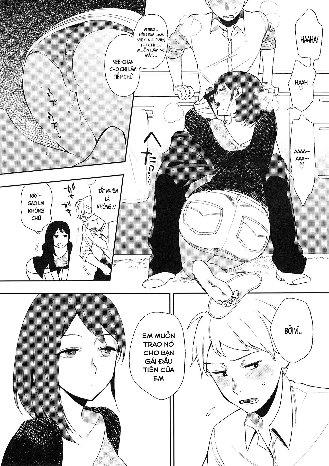 HentaiVN.net - Ảnh 14 - Sex Intersect [Giao nhau Tình dục] - Chap 1.1