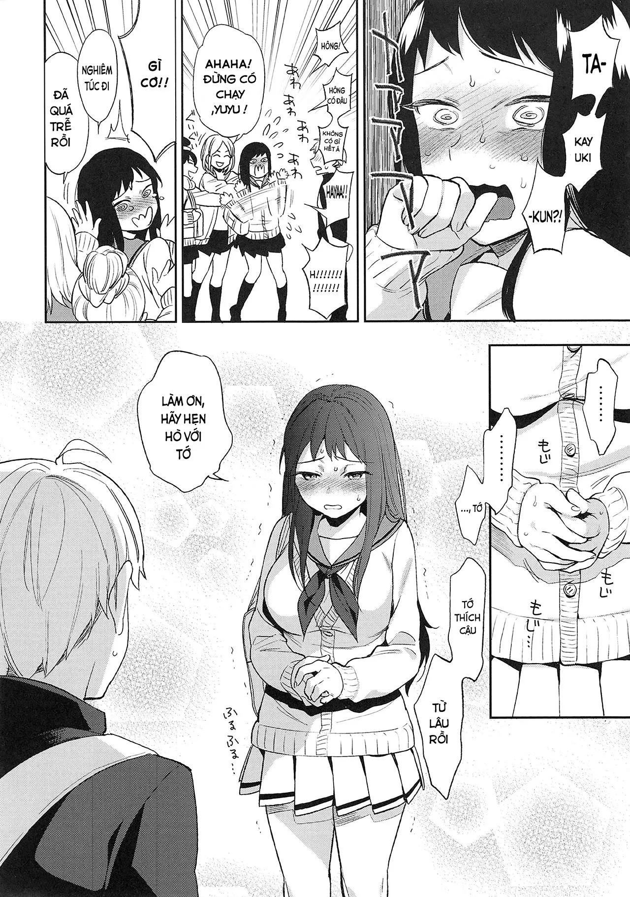 HentaiVN.net - Ảnh 4 - Sex Intersect [Giao nhau Tình dục] - Chap 1.1