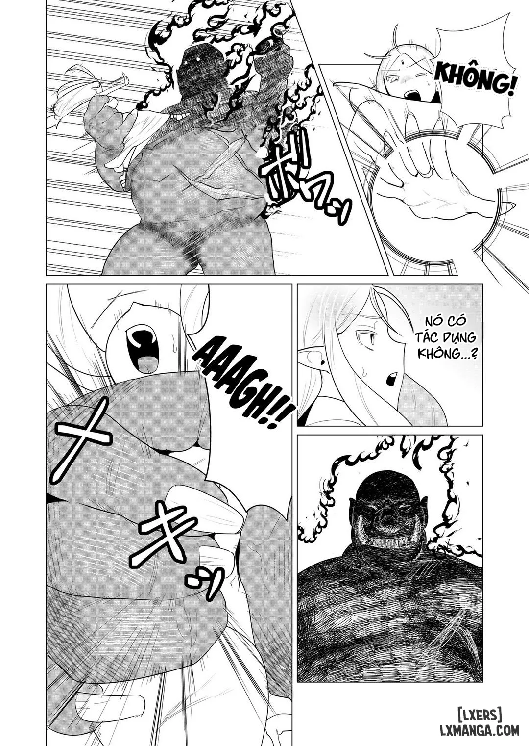 HentaiVN.net - Ảnh 26 - The Hero Wants A Married Woman As A Reward - Chap 1 : Dũng sĩ x Elf