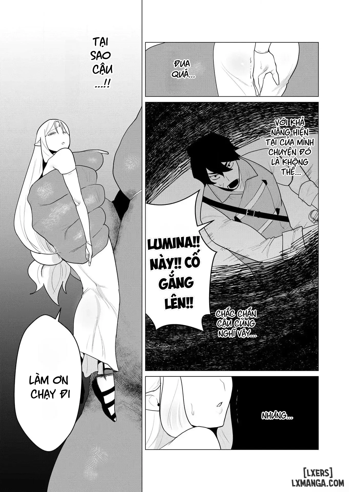 HentaiVN.net - Ảnh 27 - The Hero Wants A Married Woman As A Reward - Chap 1 : Dũng sĩ x Elf