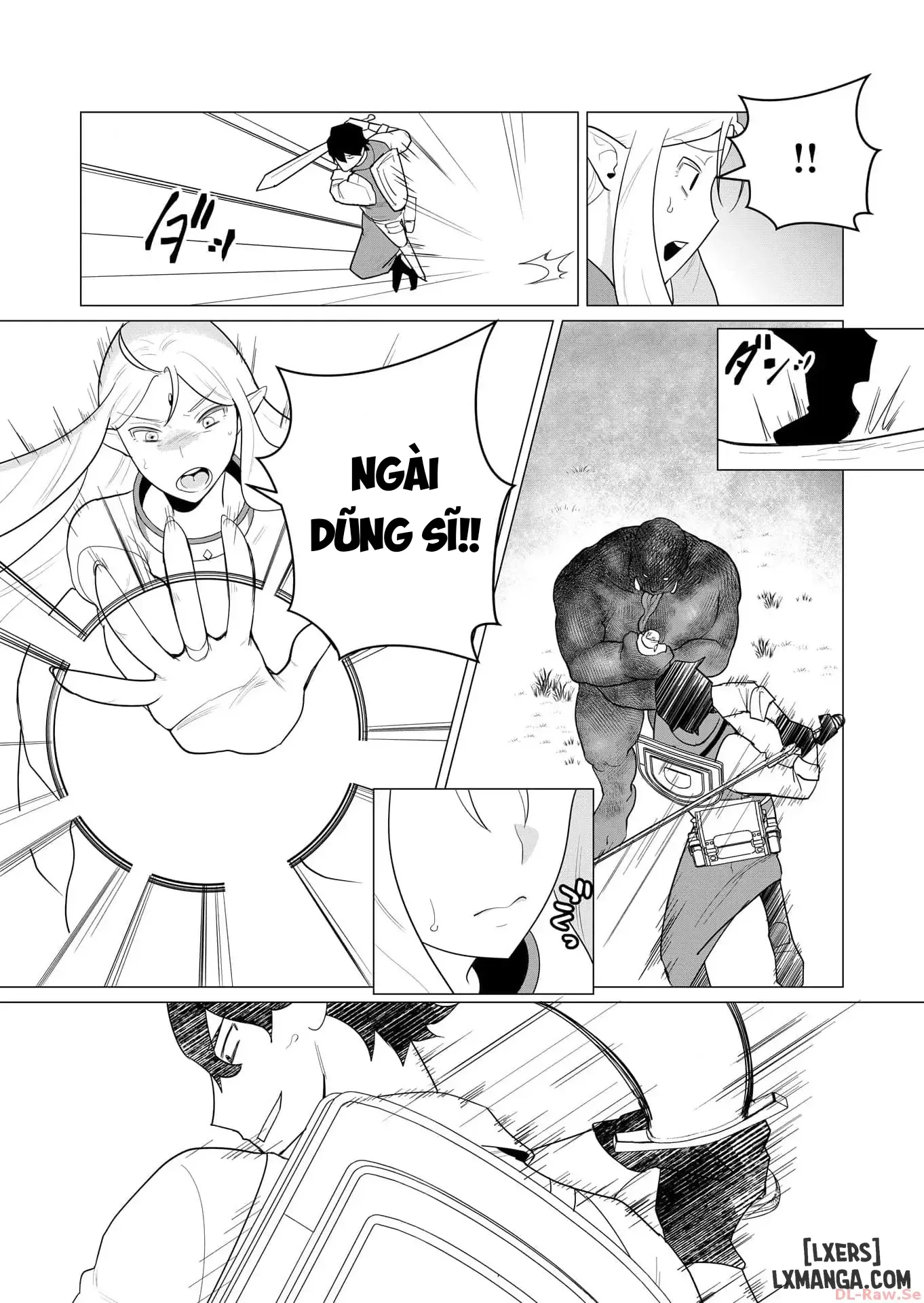 HentaiVN.net - Ảnh 29 - The Hero Wants A Married Woman As A Reward - Chap 1 : Dũng sĩ x Elf