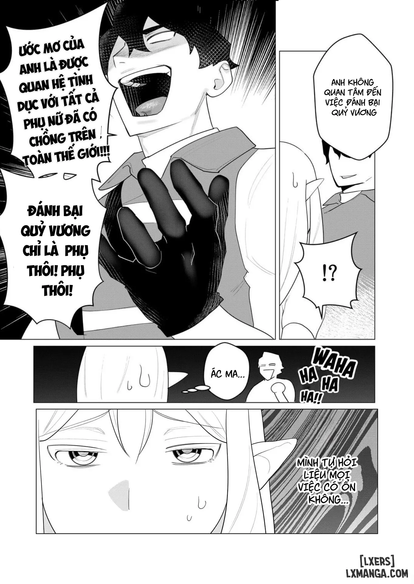 HentaiVN.net - Ảnh 45 - The Hero Wants A Married Woman As A Reward - Chap 1 : Dũng sĩ x Elf