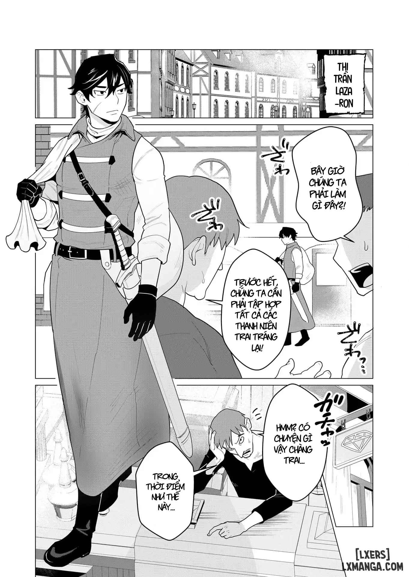 HentaiVN.net - Ảnh 5 - The Hero Wants A Married Woman As A Reward - Chap 1 : Dũng sĩ x Elf