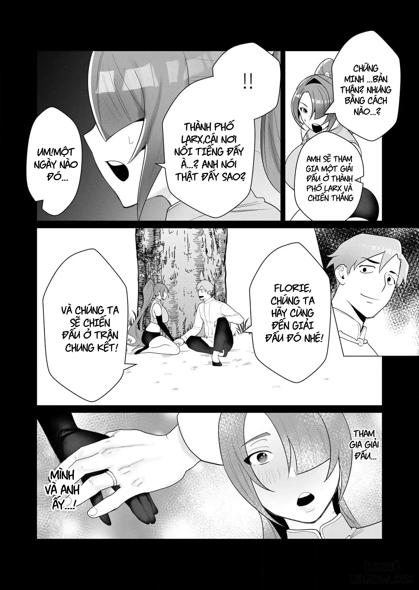 HentaiVN.net - Ảnh 13 - The Hero Wants A Married Woman As A Reward - Chap 2 : Dũng Sĩ x Võ Sư
