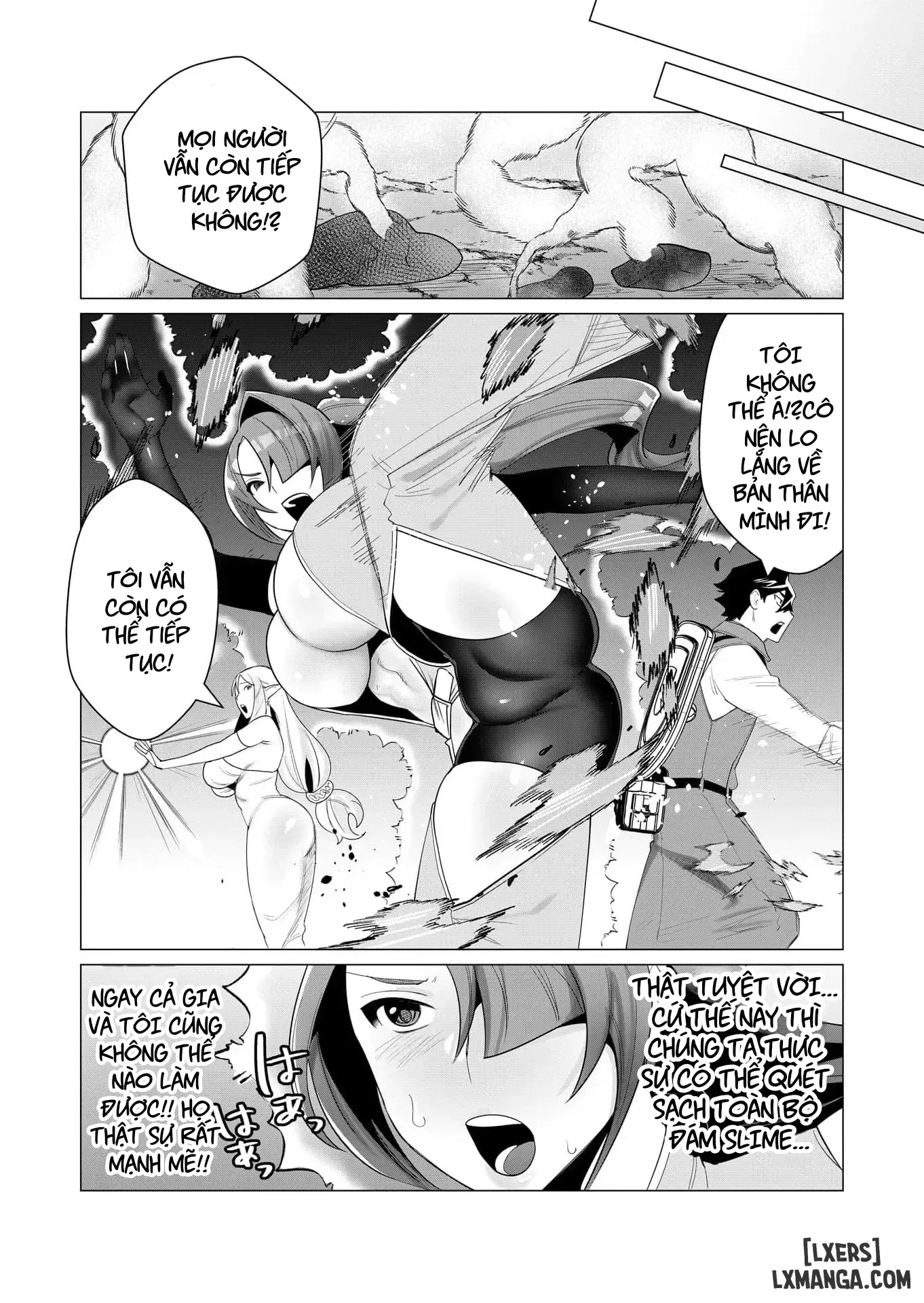 HentaiVN.net - Ảnh 28 - The Hero Wants A Married Woman As A Reward - Chap 2 : Dũng Sĩ x Võ Sư