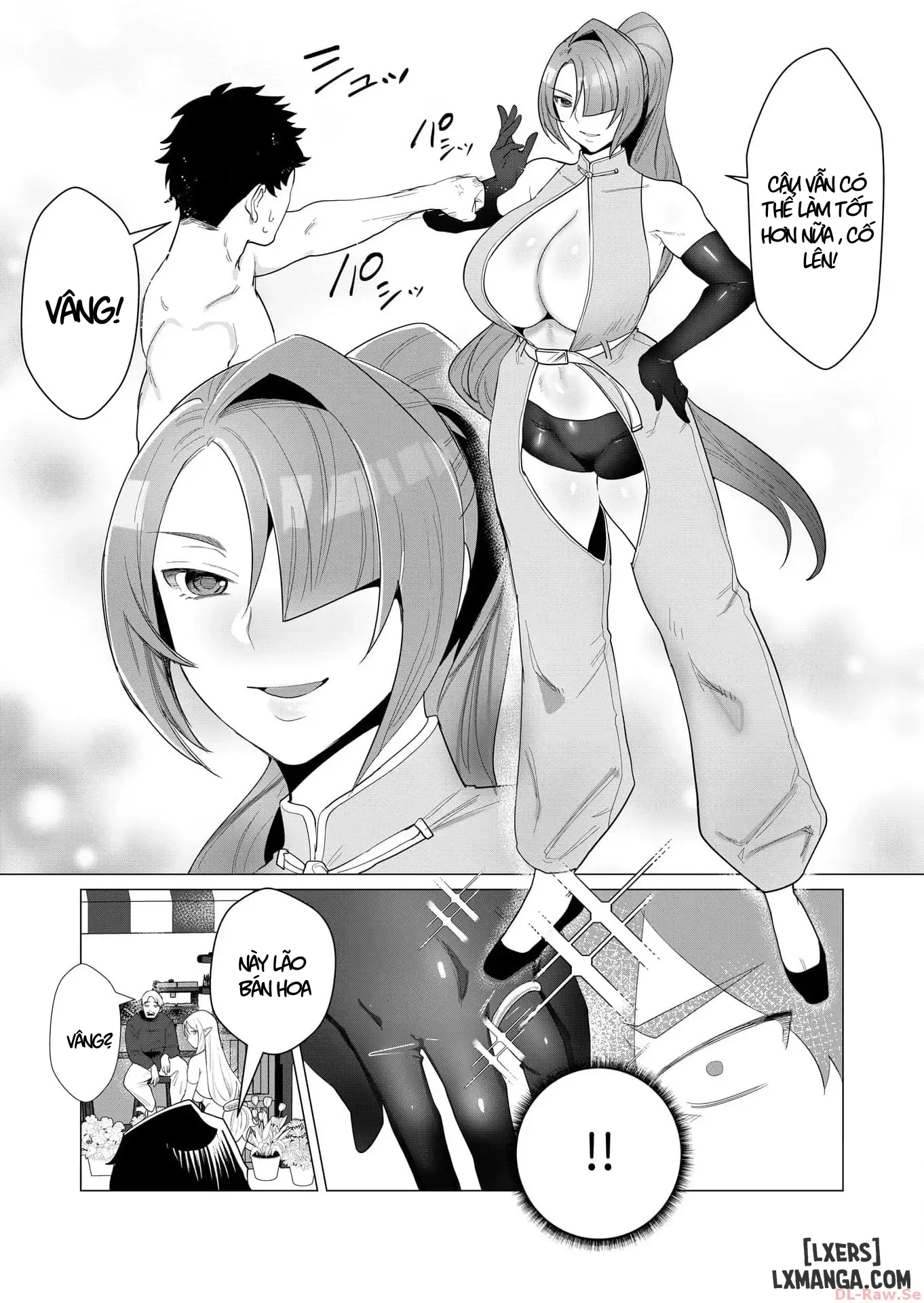 HentaiVN.net - Ảnh 3 - The Hero Wants A Married Woman As A Reward - Chap 2 : Dũng Sĩ x Võ Sư