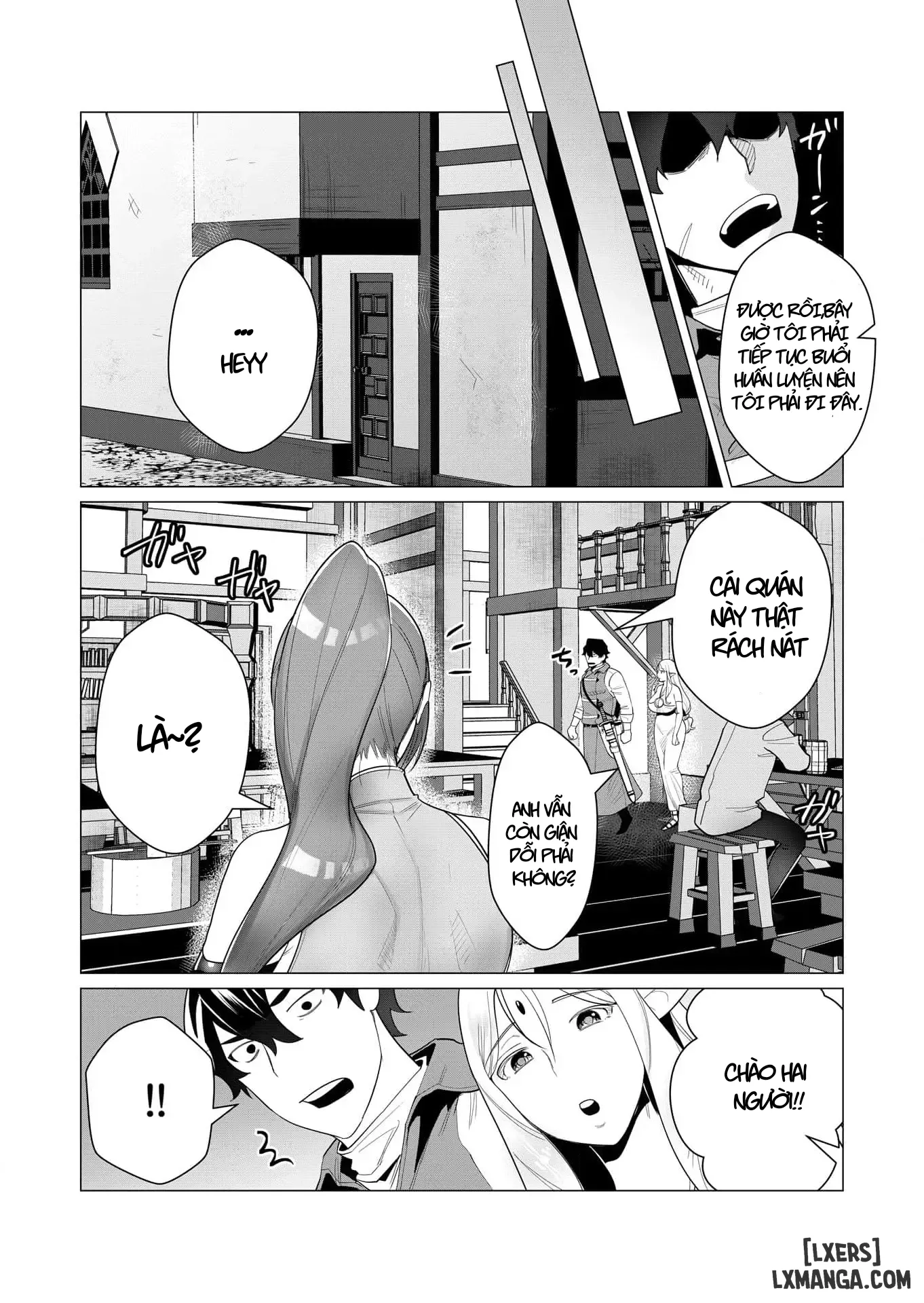 HentaiVN.net - Ảnh 8 - The Hero Wants A Married Woman As A Reward - Chap 2 : Dũng Sĩ x Võ Sư