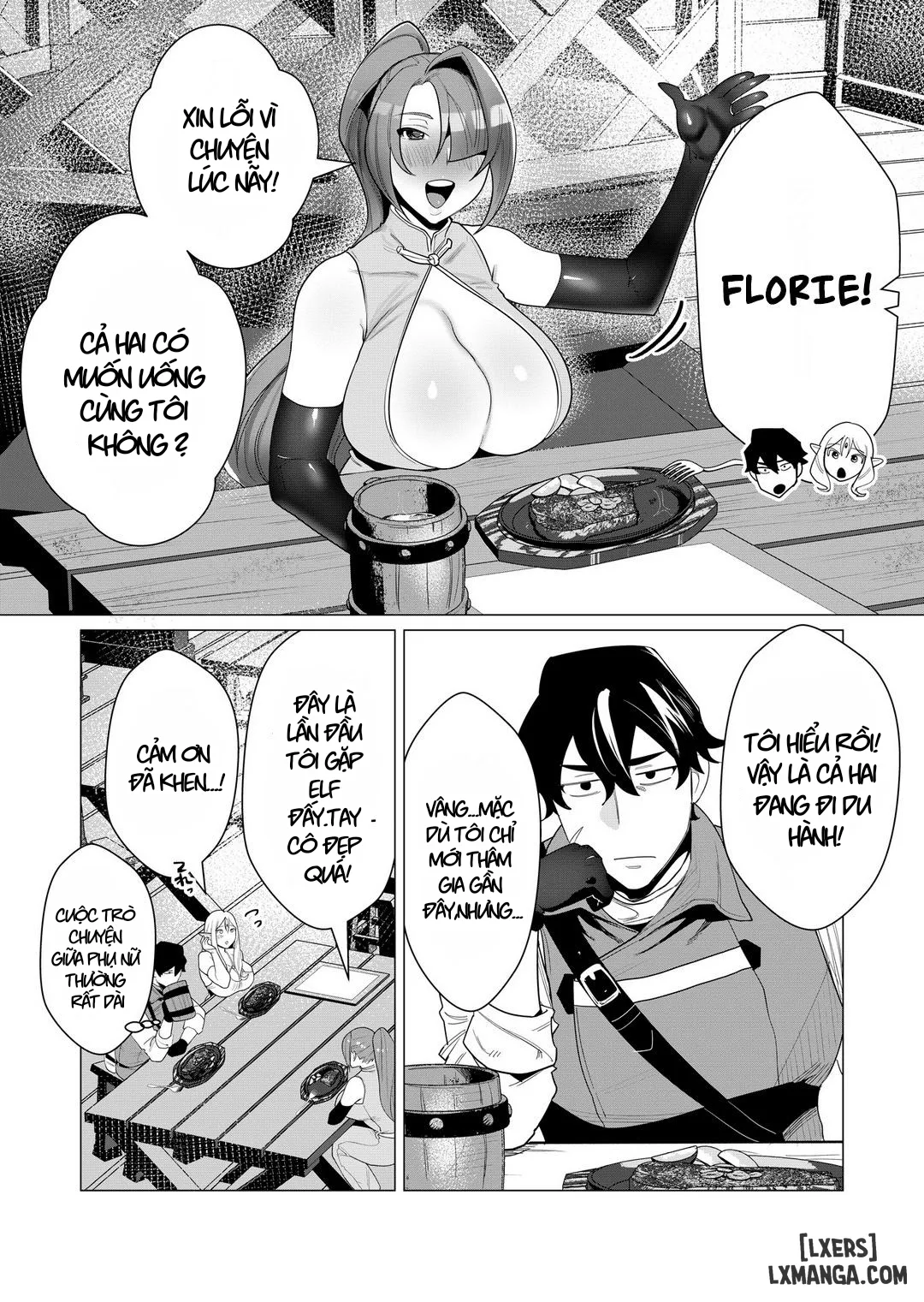 HentaiVN.net - Ảnh 9 - The Hero Wants A Married Woman As A Reward - Chap 2 : Dũng Sĩ x Võ Sư