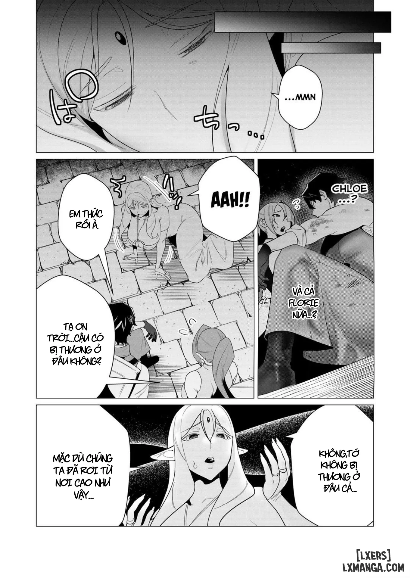 HentaiVN.net - Ảnh 11 - The Hero Wants A Married Woman As A Reward - Chap 3 : Threesome
