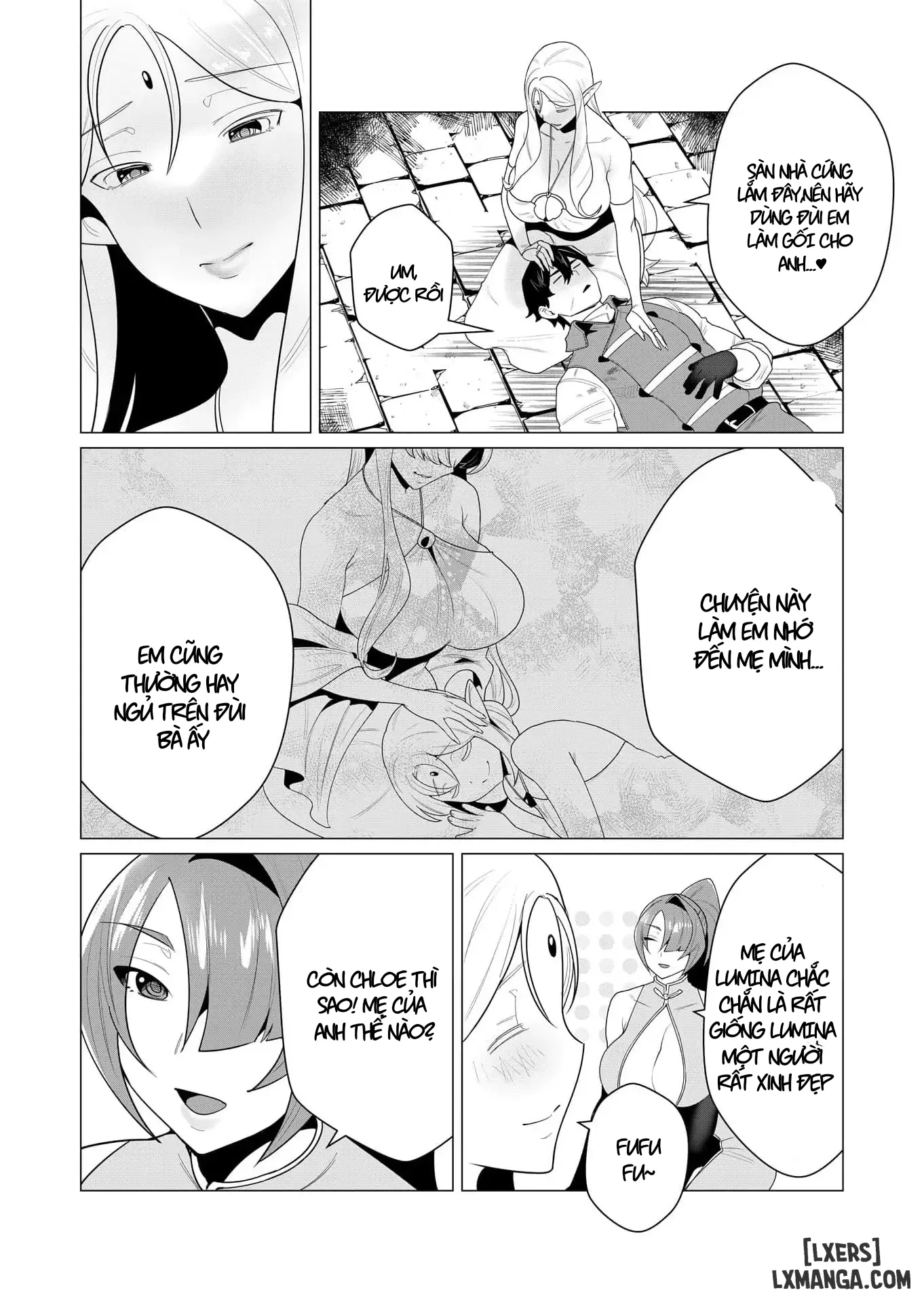 HentaiVN.net - Ảnh 15 - The Hero Wants A Married Woman As A Reward - Chap 3 : Threesome