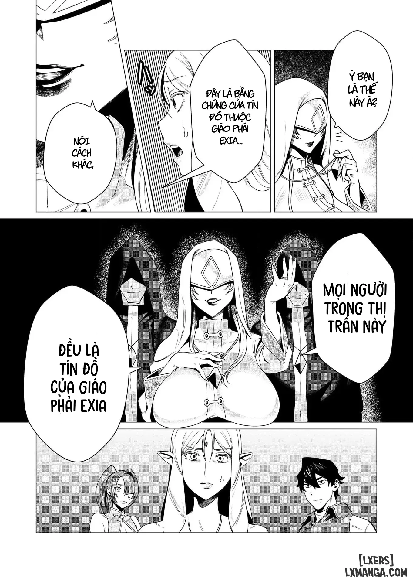 HentaiVN.net - Ảnh 11 - The Hero Wants A Married Woman As A Reward - Chap 4 : Giáo phái EXIA