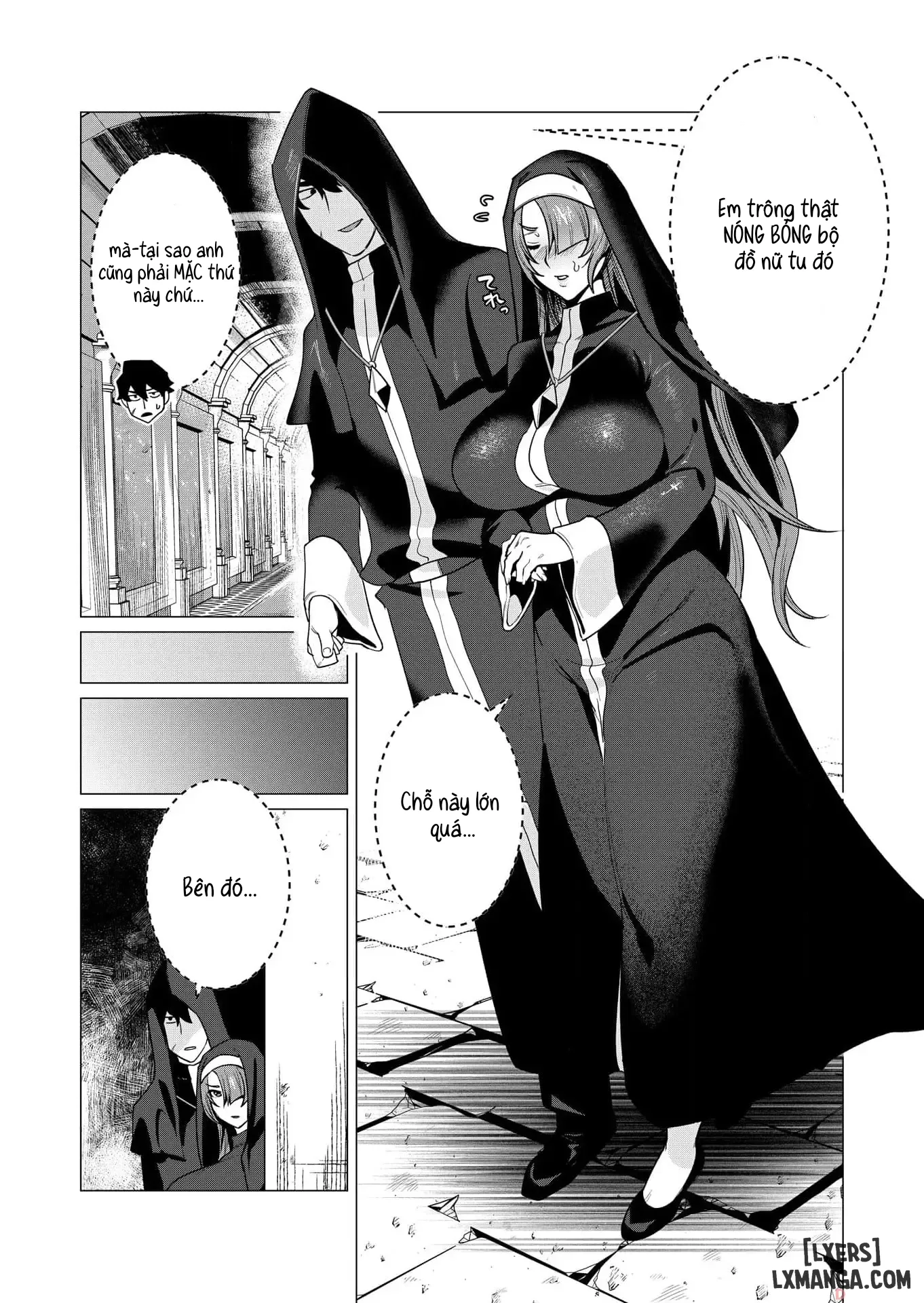 HentaiVN.net - Ảnh 19 - The Hero Wants A Married Woman As A Reward - Chap 4 : Giáo hội EXIA