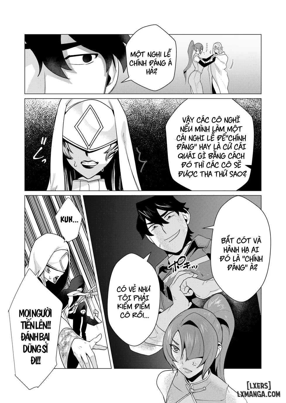 HentaiVN.net - Ảnh 18 - The Hero Wants A Married Woman As A Reward - Chap 5 : [NTR?] Dũng sĩ x Nữ Tư Tế