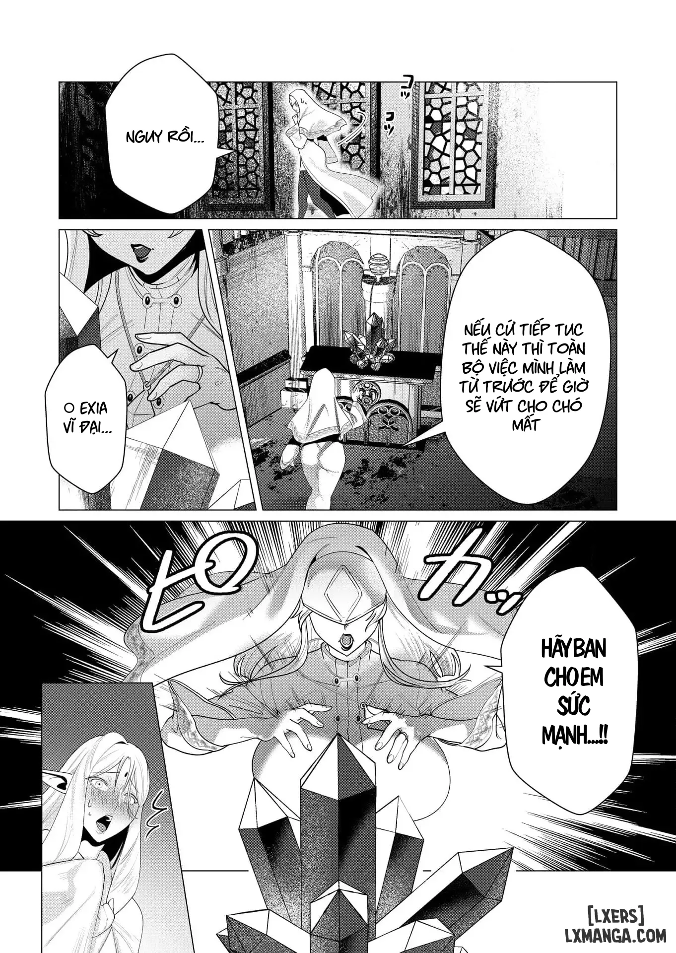 HentaiVN.net - Ảnh 23 - The Hero Wants A Married Woman As A Reward - Chap 5 : (Fix lỗi ảnh)